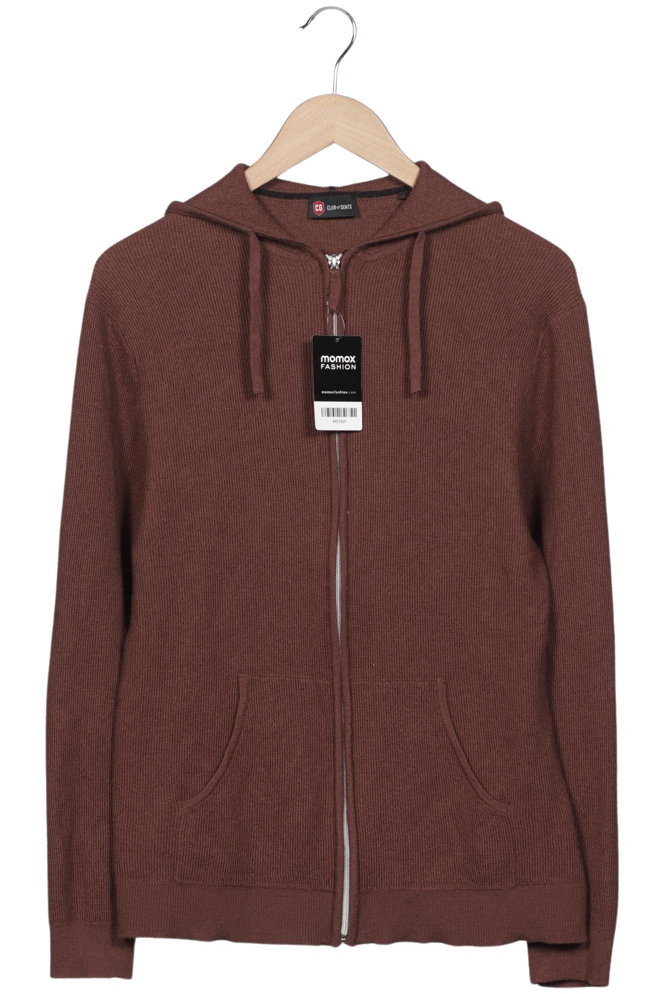 Thumbnail - Club of Gents Herren Kapuzenpullover, braun, Gr. 54