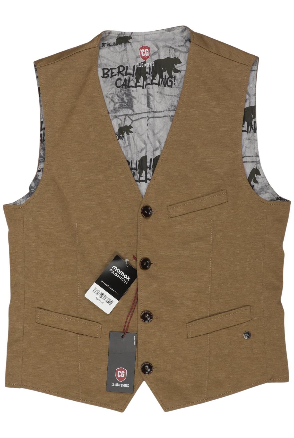 

Club of Gents Herren Weste, braun, Gr. 46