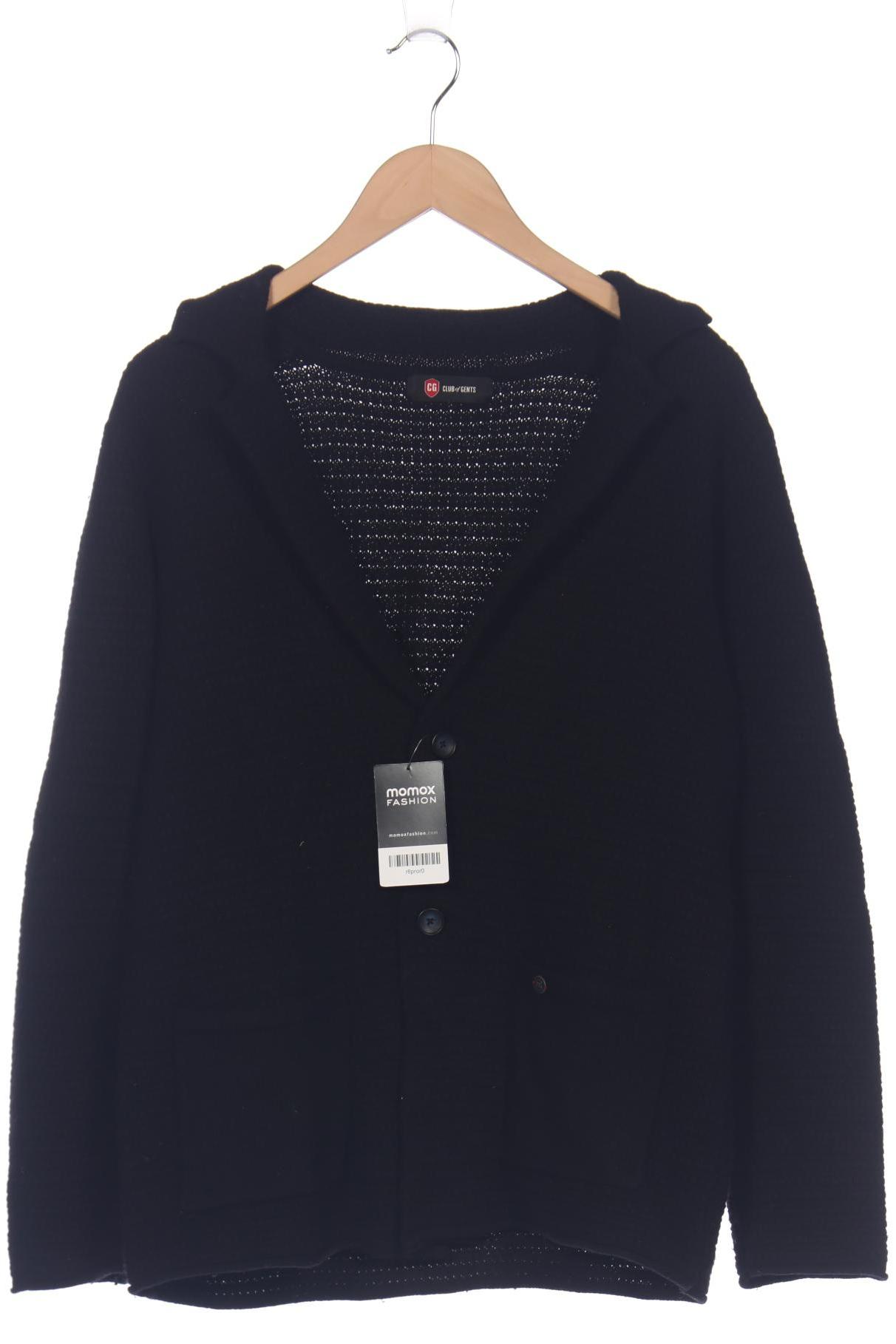 

Club of Gents Herren Strickjacke, schwarz, Gr. 46