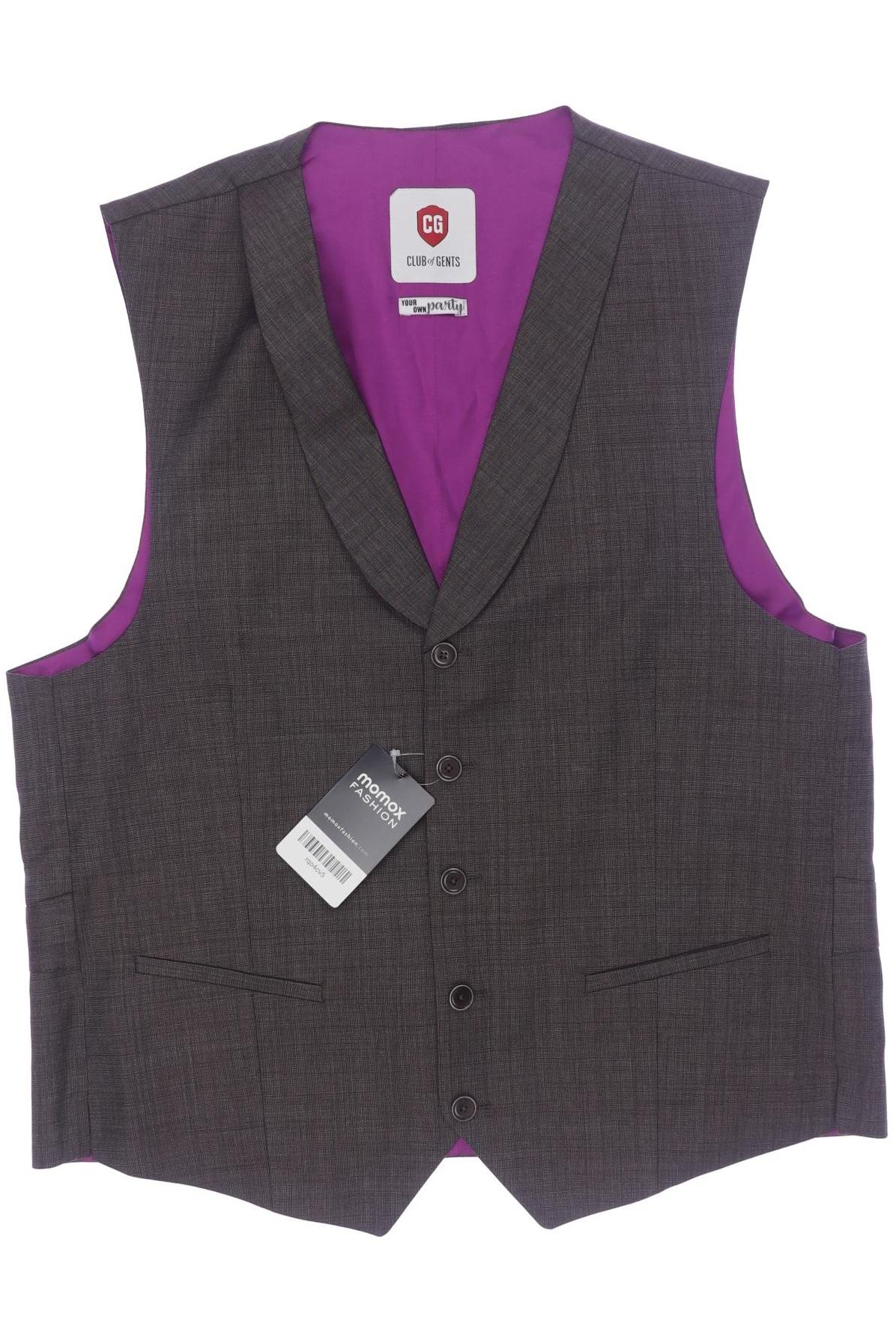 

Club of Gents Herren Weste, braun, Gr. 50