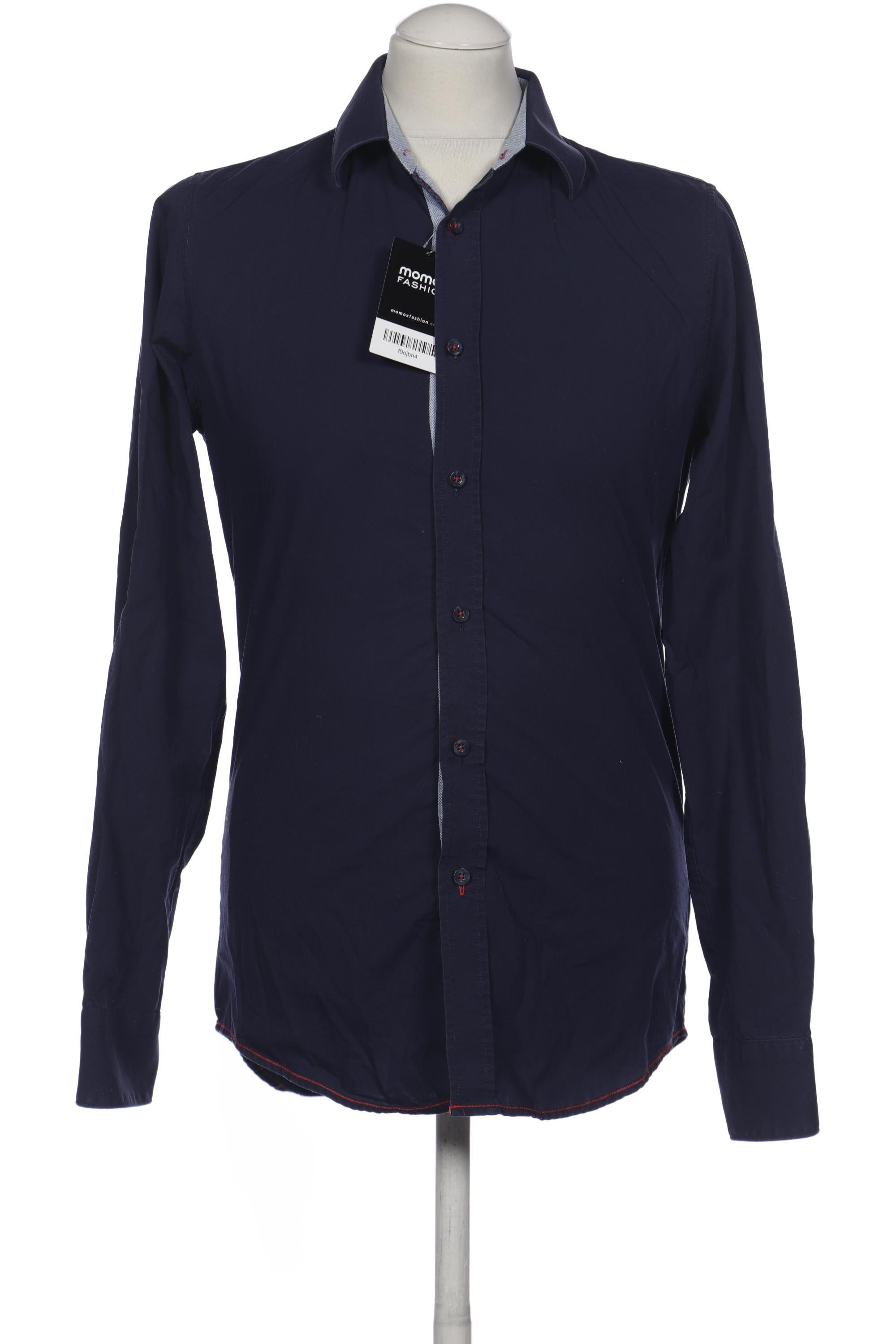 

Club of Gents Herren Hemd, marineblau, Gr. 46