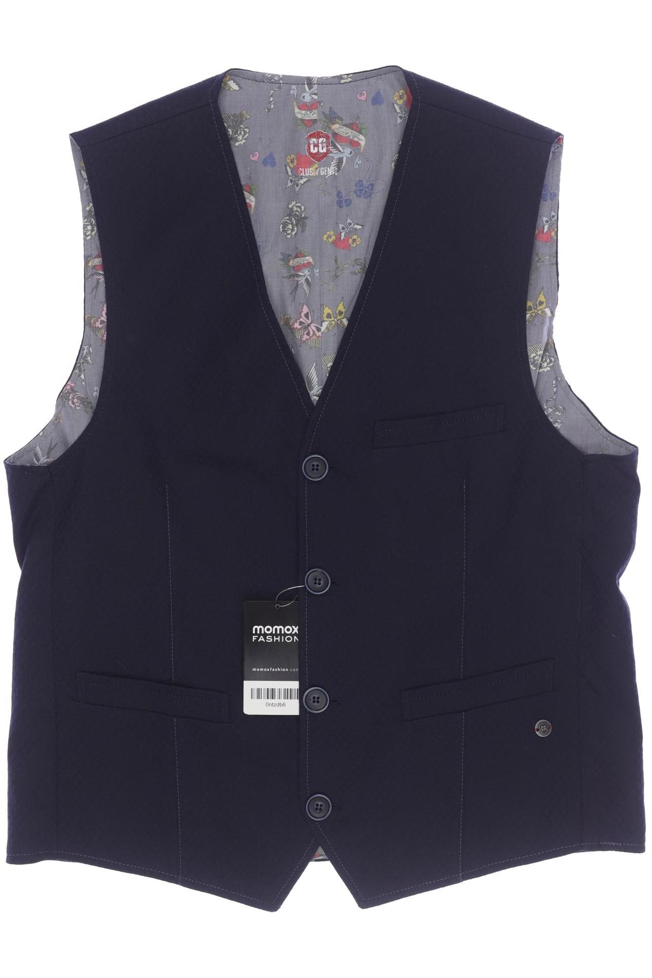 

Club of Gents Herren Weste, marineblau, Gr. 48