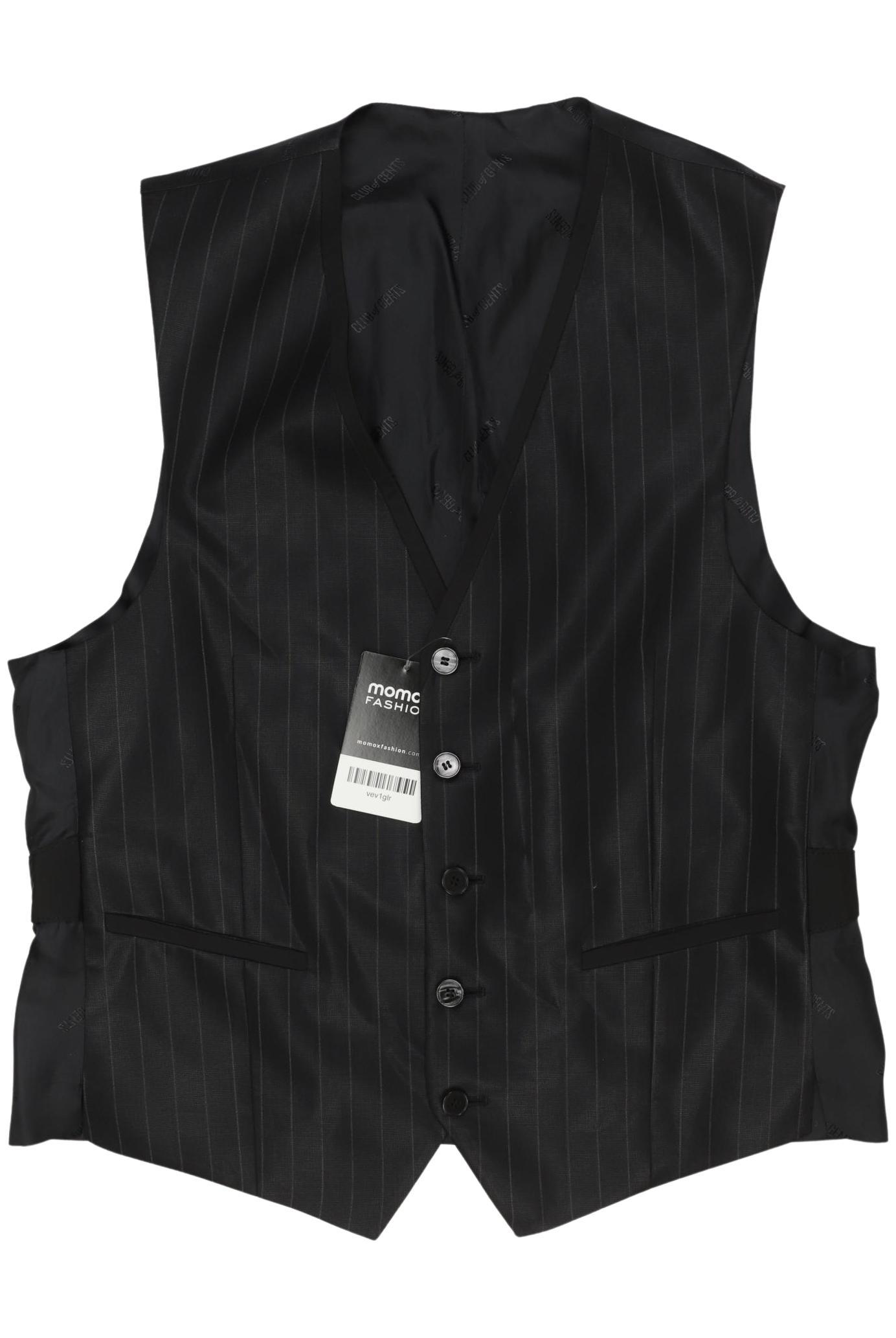Thumbnail - Club of Gents Herren Weste, schwarz, Gr. 46