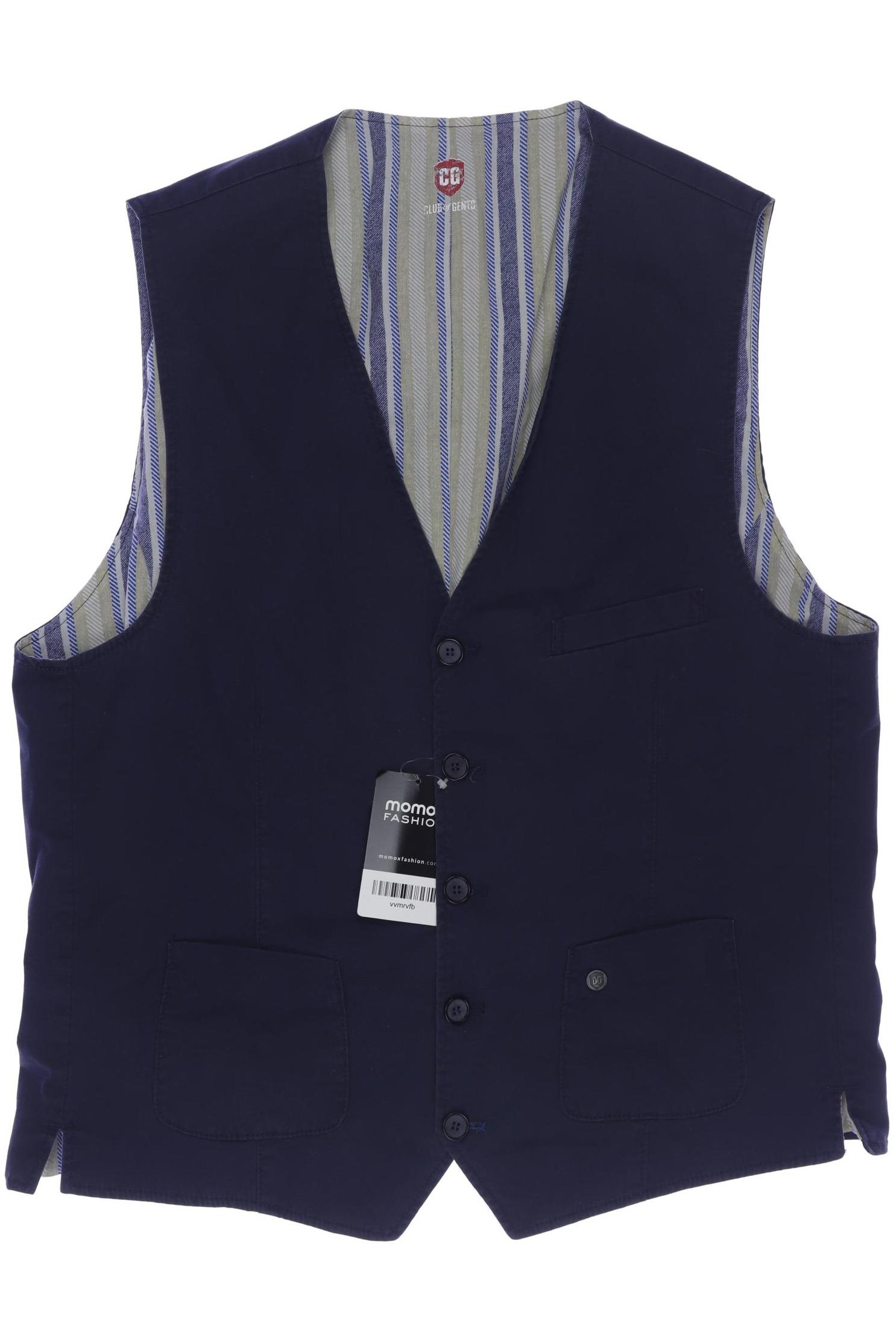 

Club of Gents Herren Weste, marineblau, Gr. 52