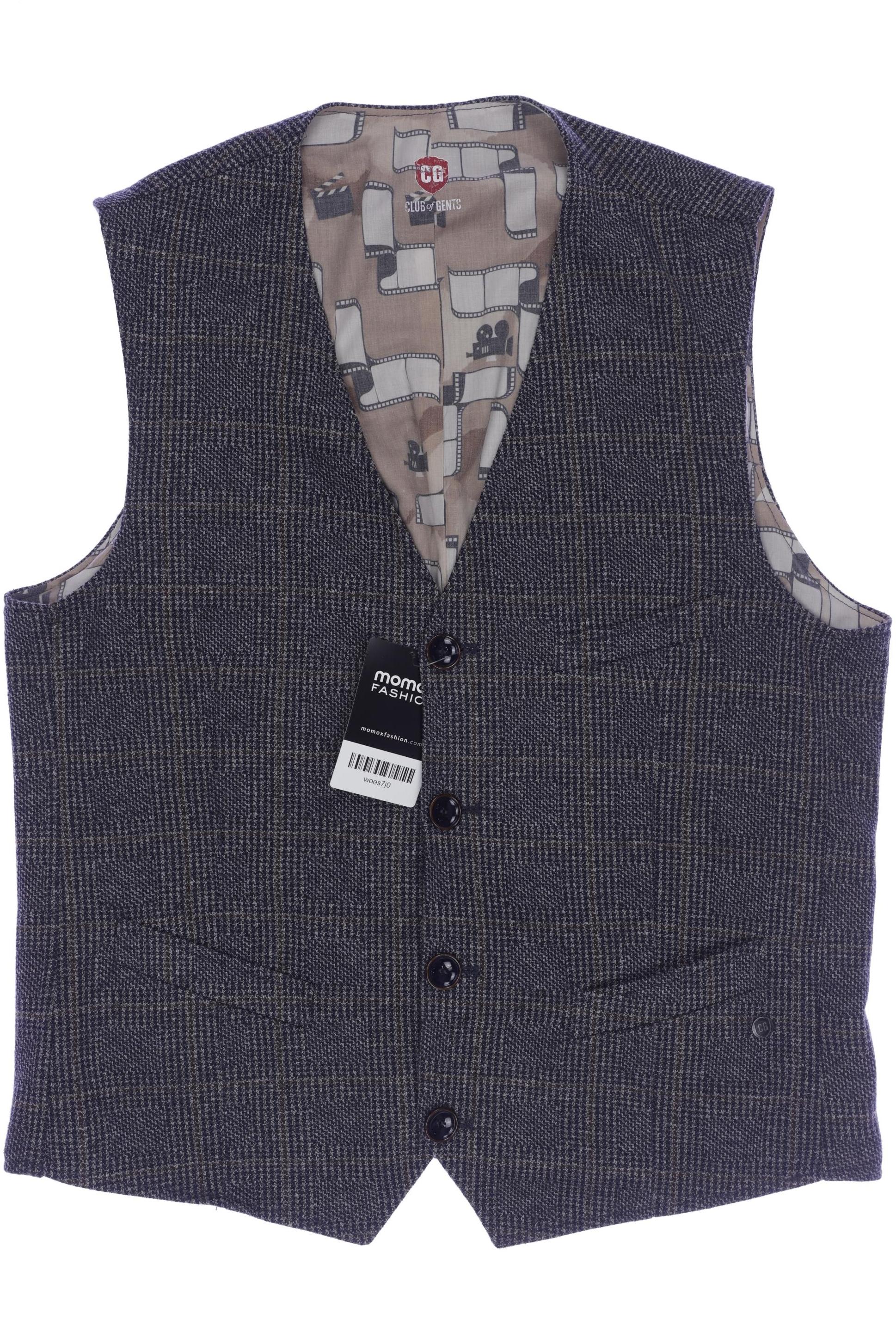 

Club of Gents Herren Weste, marineblau, Gr. 48