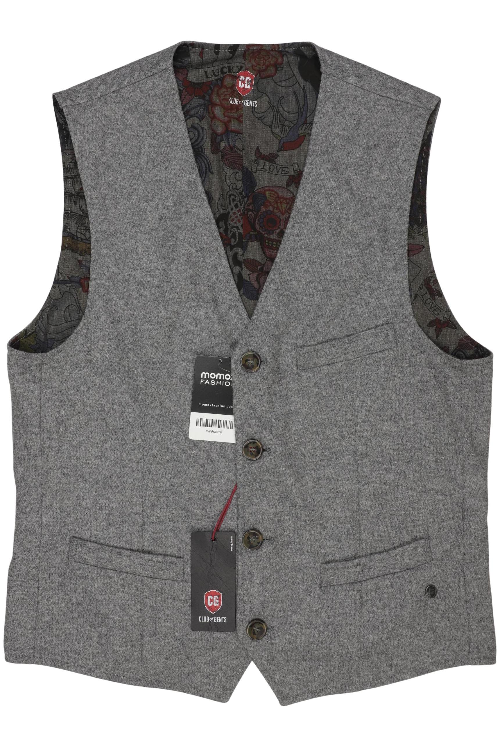 

Club of Gents Herren Weste, grau, Gr. 50