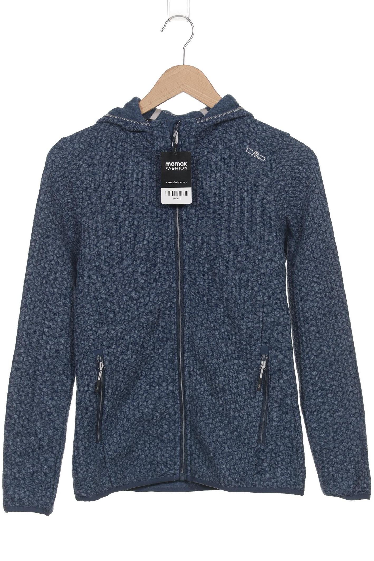 

CMP Damen Kapuzenpullover, blau, Gr. 36
