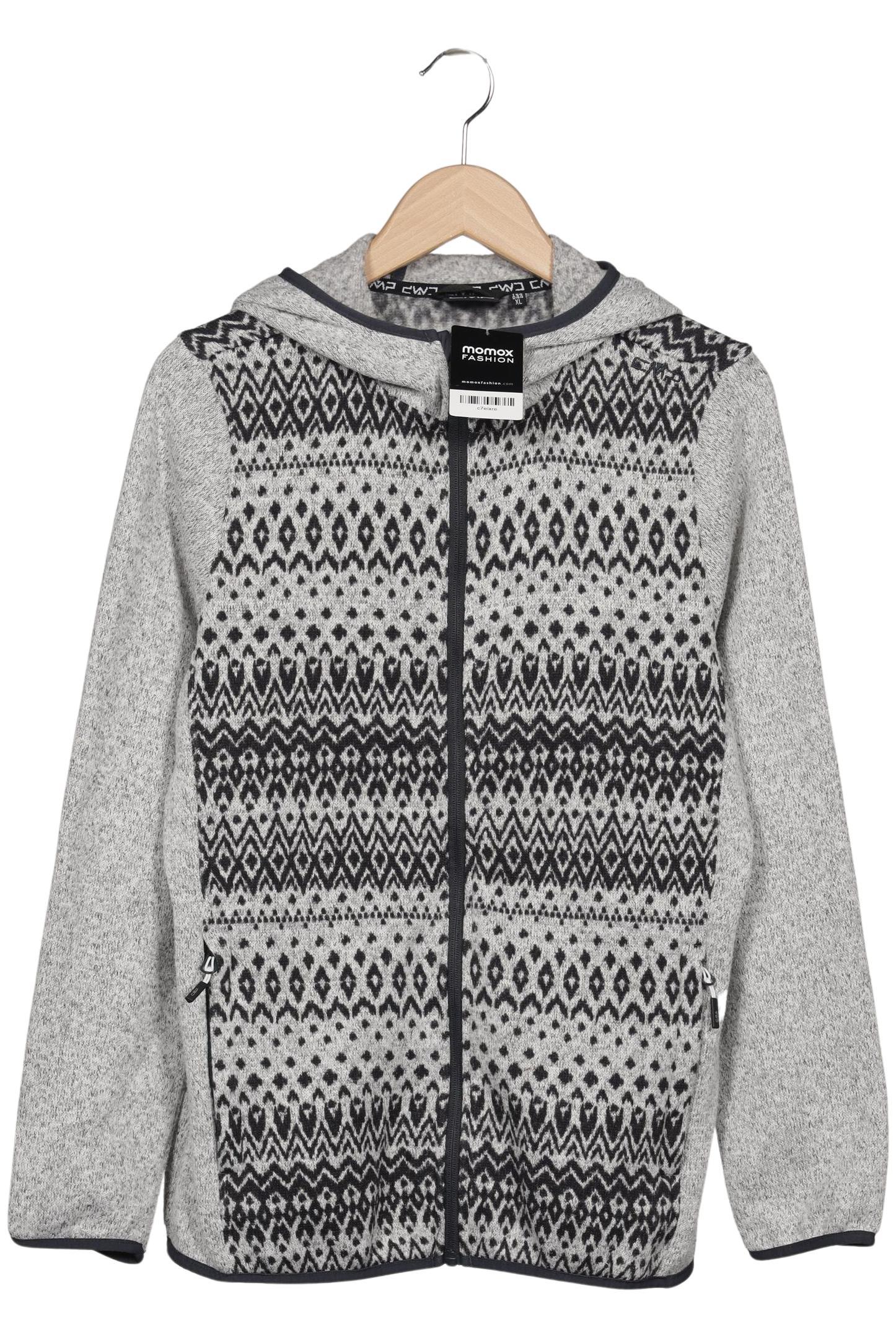 

CMP Damen Kapuzenpullover, grau, Gr. 44