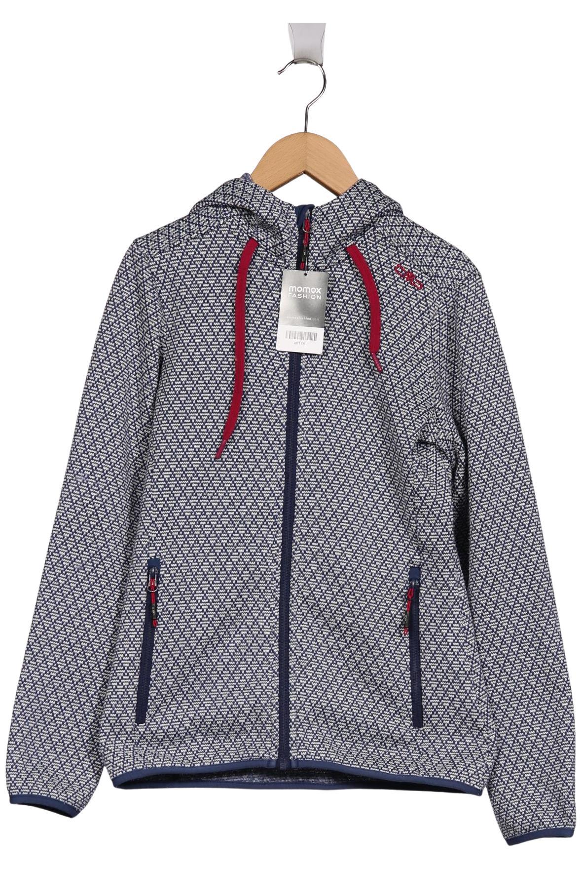 

CMP Damen Kapuzenpullover, blau, Gr. 34