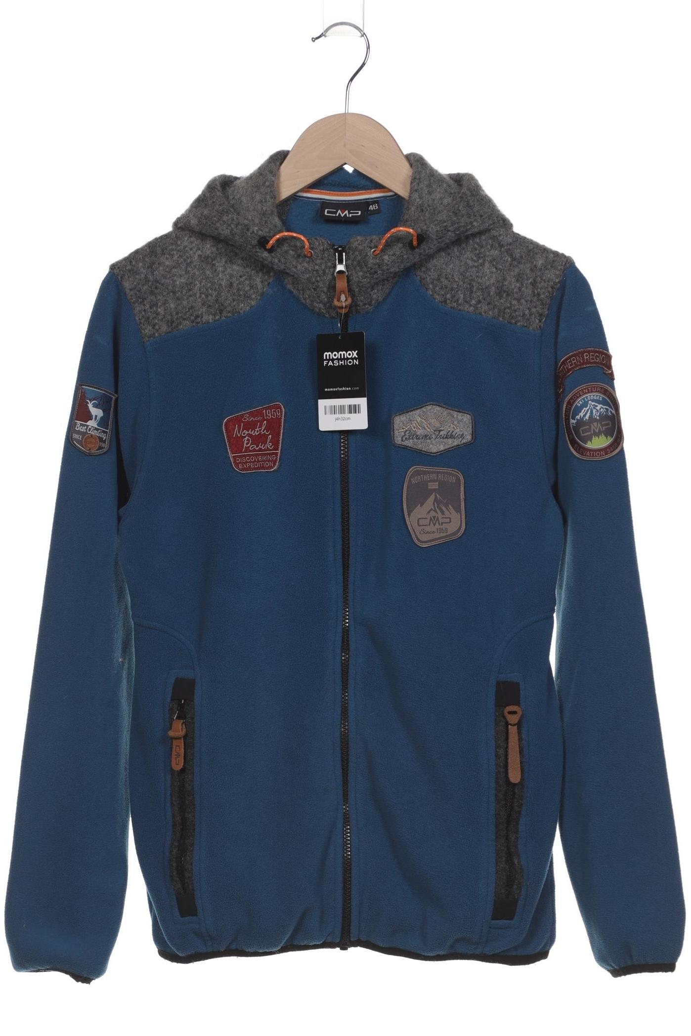 

CMP Damen Kapuzenpullover, blau, Gr. 46