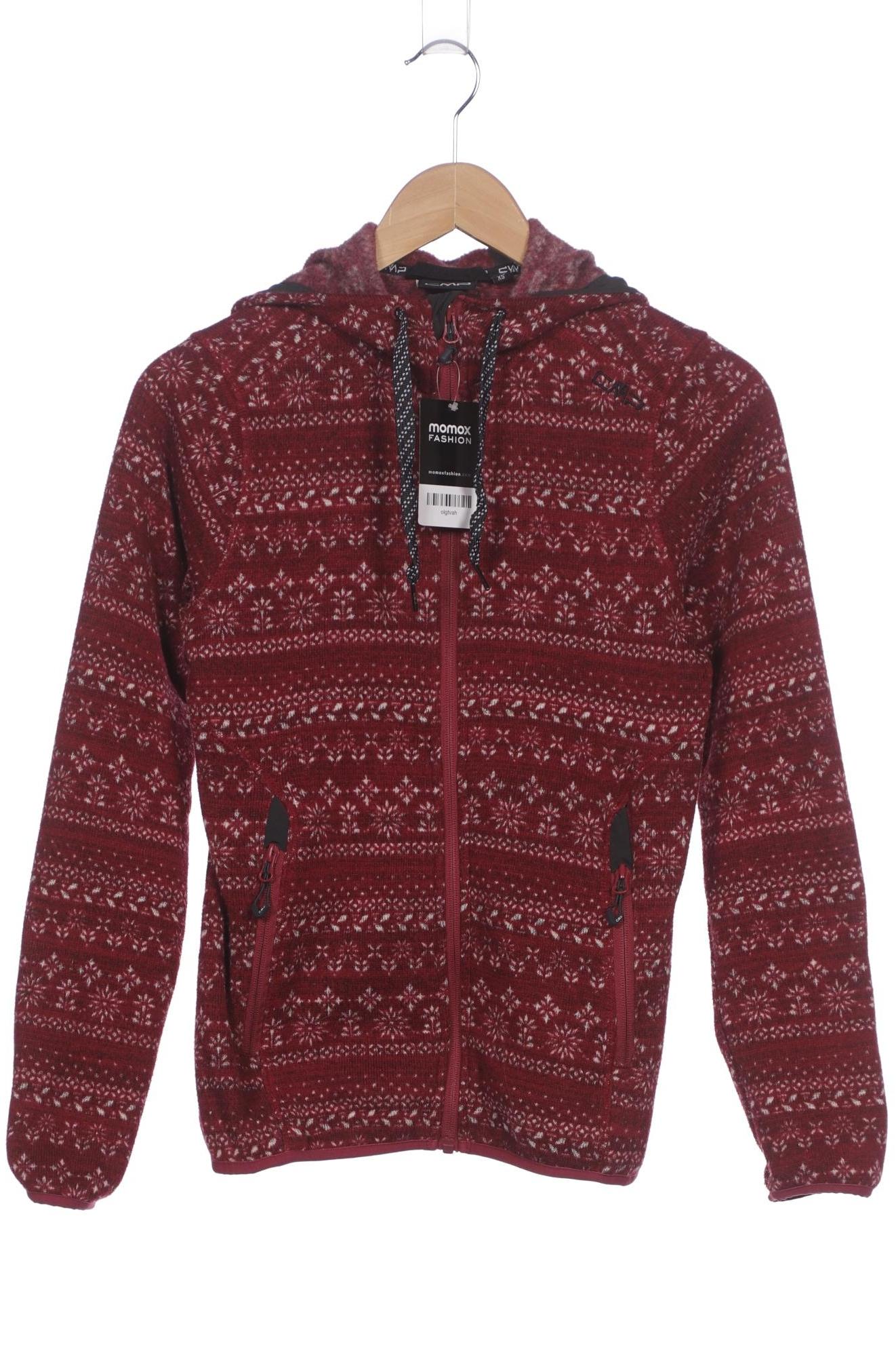 

CMP Damen Kapuzenpullover, bordeaux, Gr. 36