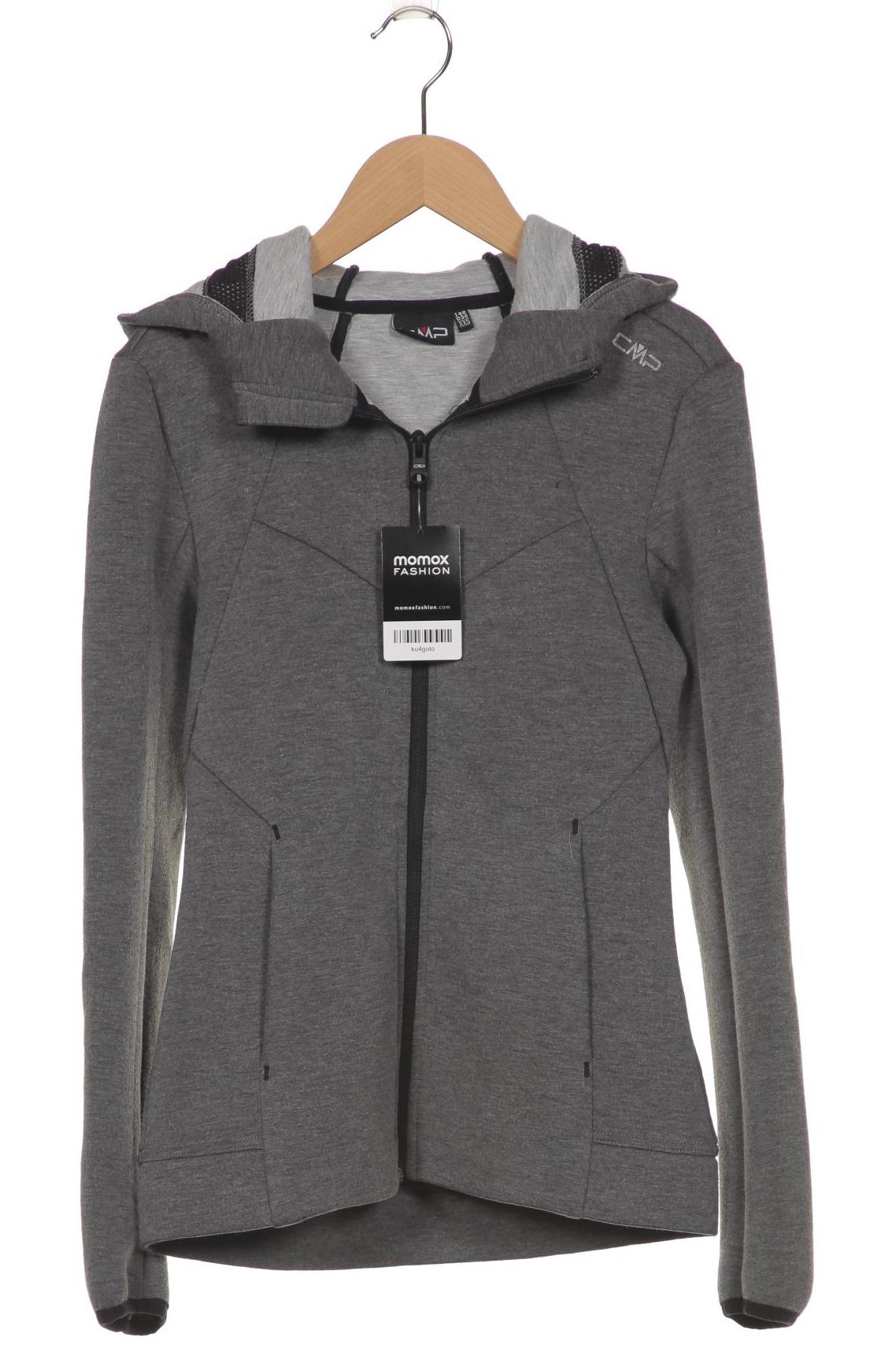 

CMP Damen Kapuzenpullover, grau, Gr. 34