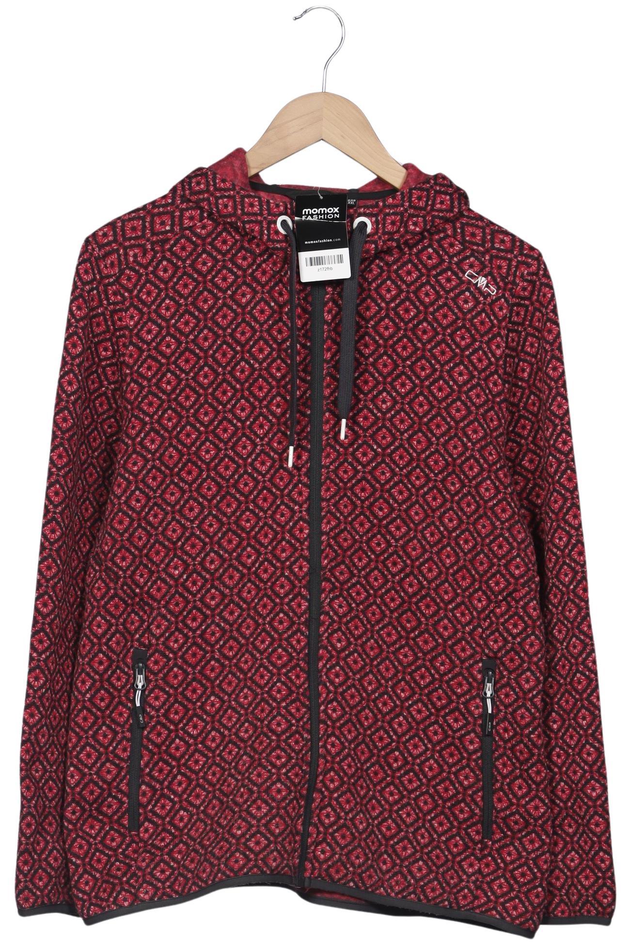 

CMP Damen Kapuzenpullover, rot, Gr. 46