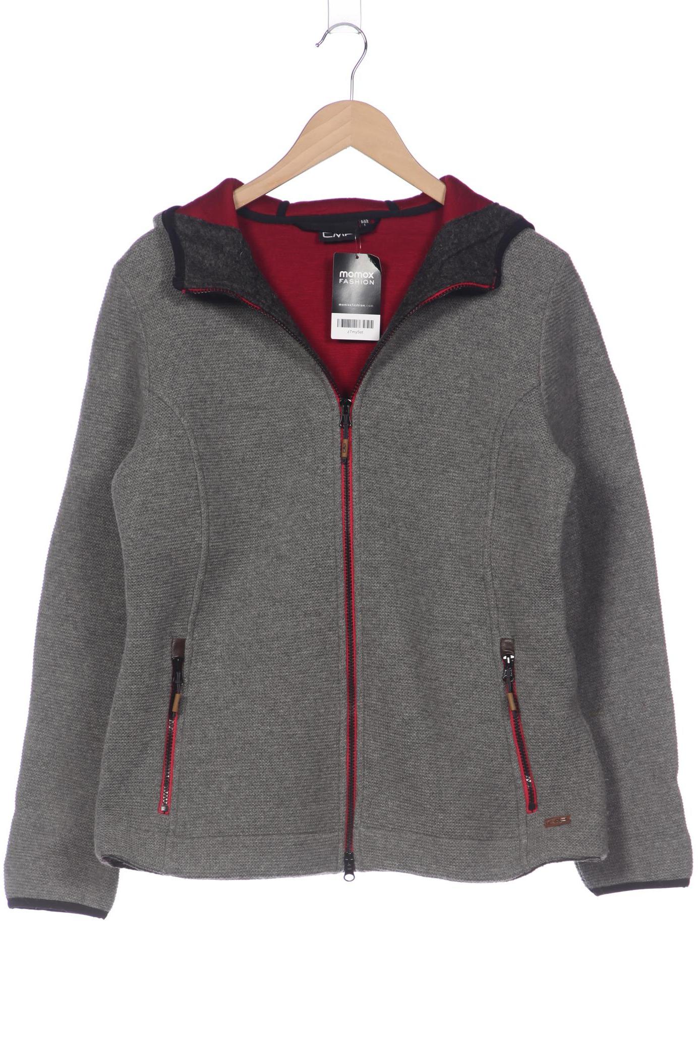 

CMP Damen Kapuzenpullover, grau, Gr. 42