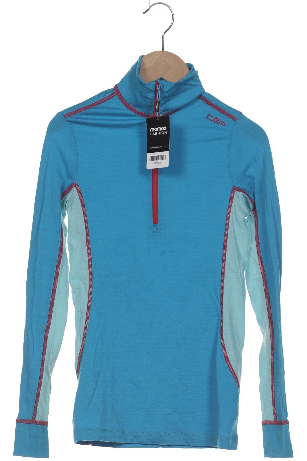 

CMP Damen Langarmshirt, blau, Gr. 34