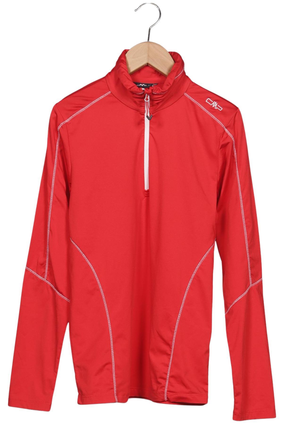 

CMP Damen Langarmshirt, rot, Gr. 36