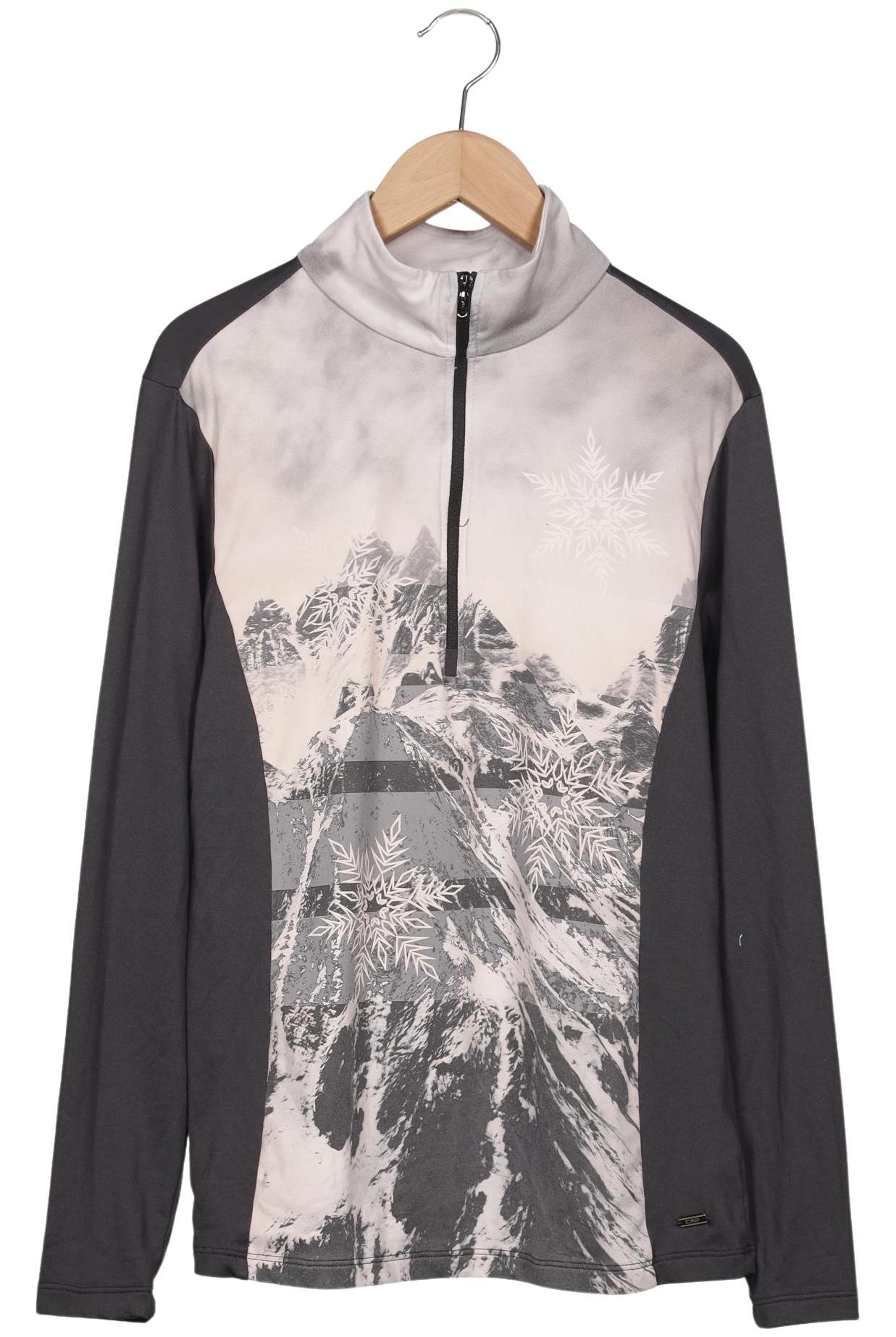 

CMP Damen Langarmshirt, grau, Gr. 42