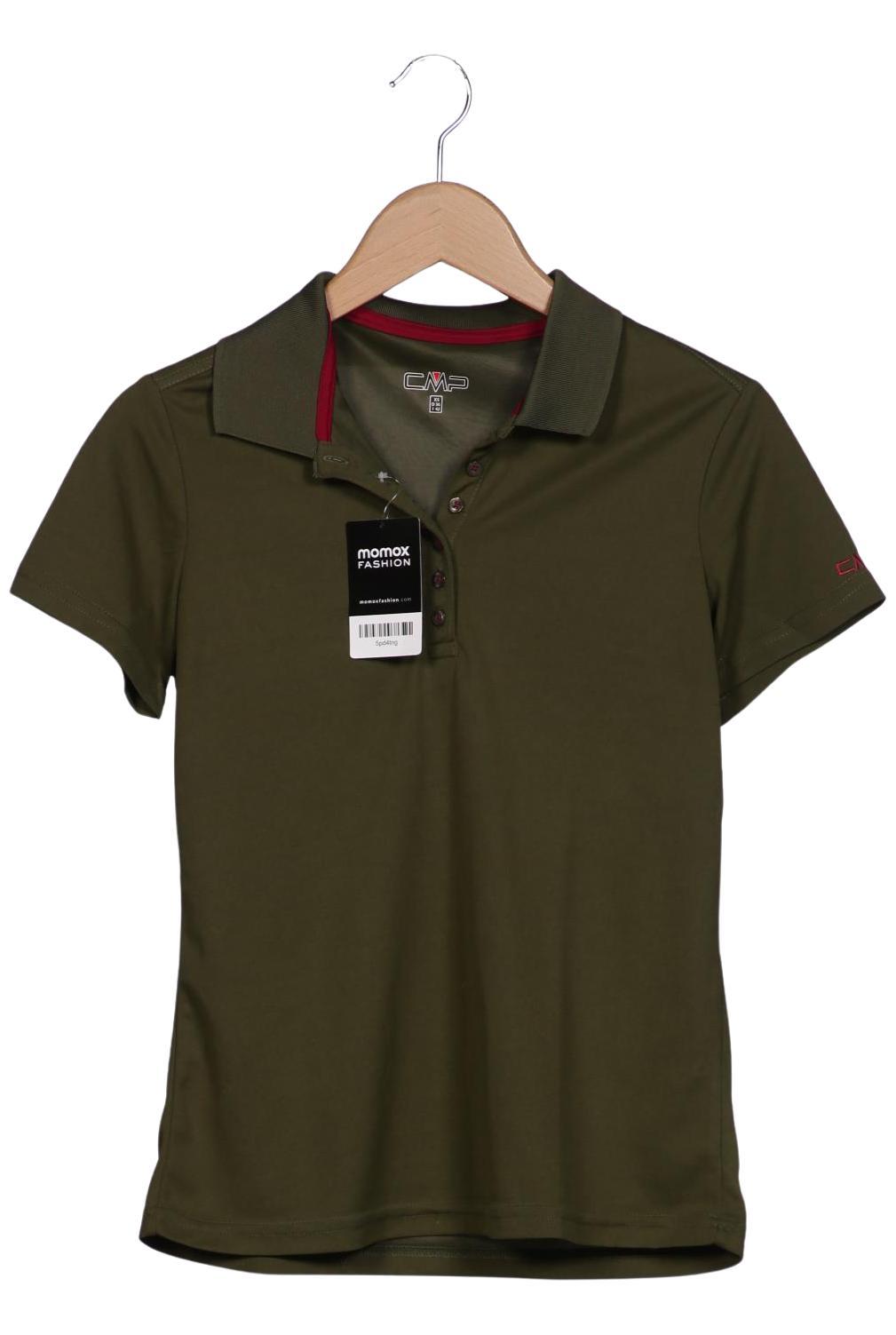 

CMP Damen Poloshirt, grün, Gr. 36