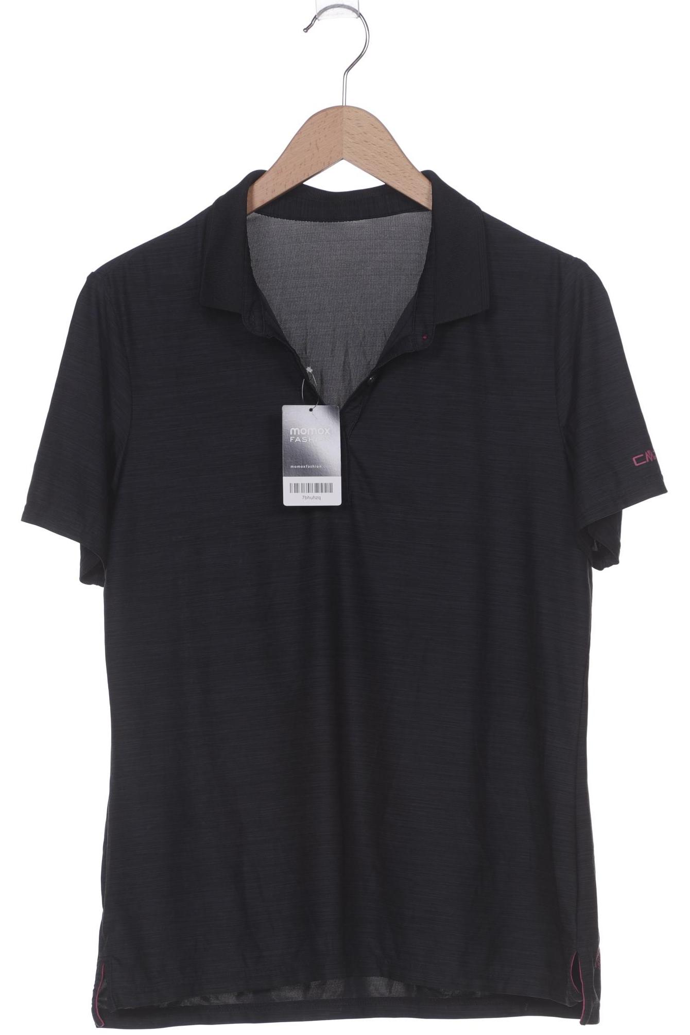 

CMP Damen Poloshirt, schwarz, Gr. 44