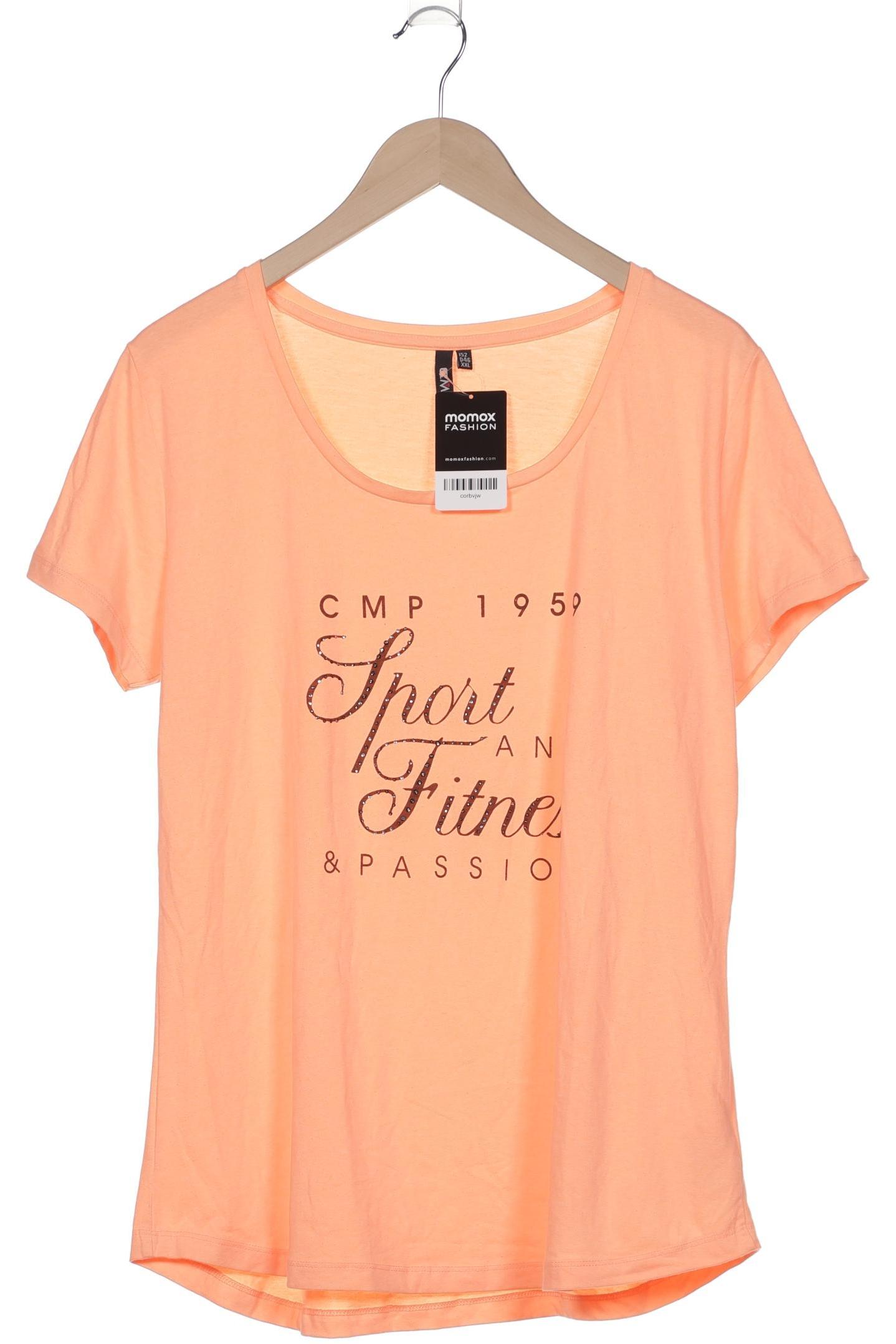 

CMP Damen T-Shirt, orange, Gr. 46