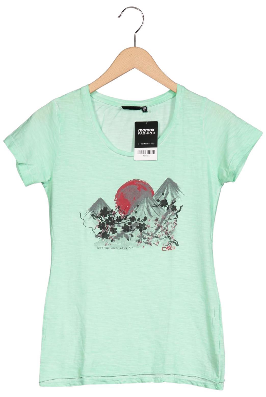 

CMP Damen T-Shirt, grün, Gr. 38
