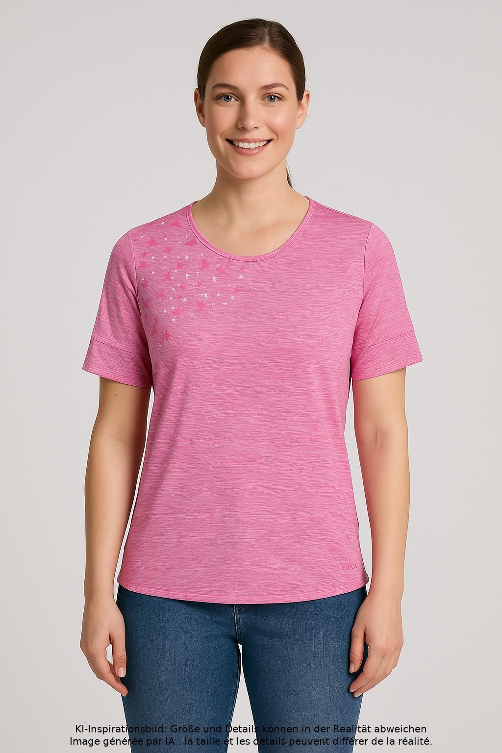 

CMP Damen T-Shirt, pink, Gr. 40