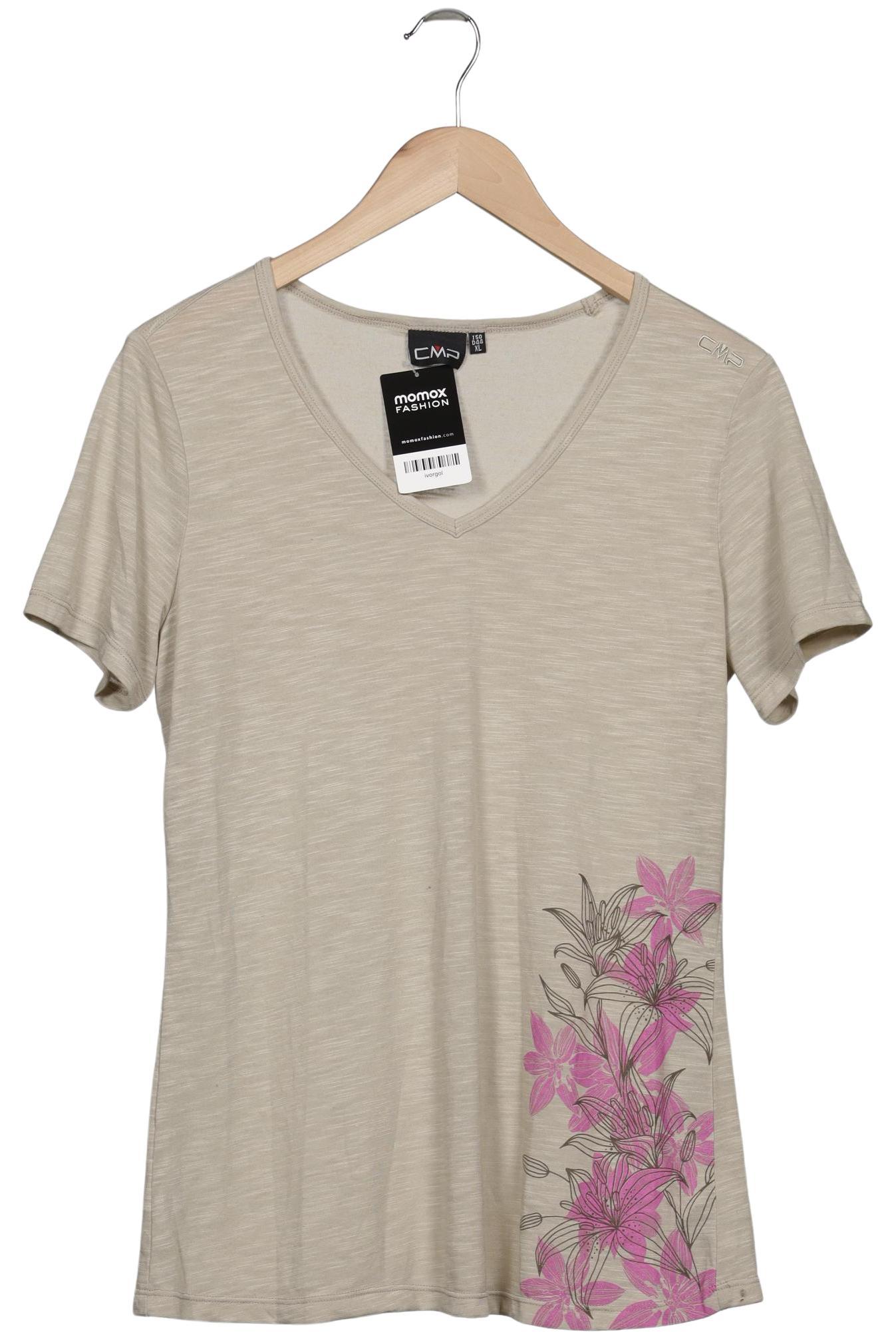 

CMP Damen T-Shirt, cremeweiß, Gr. 44