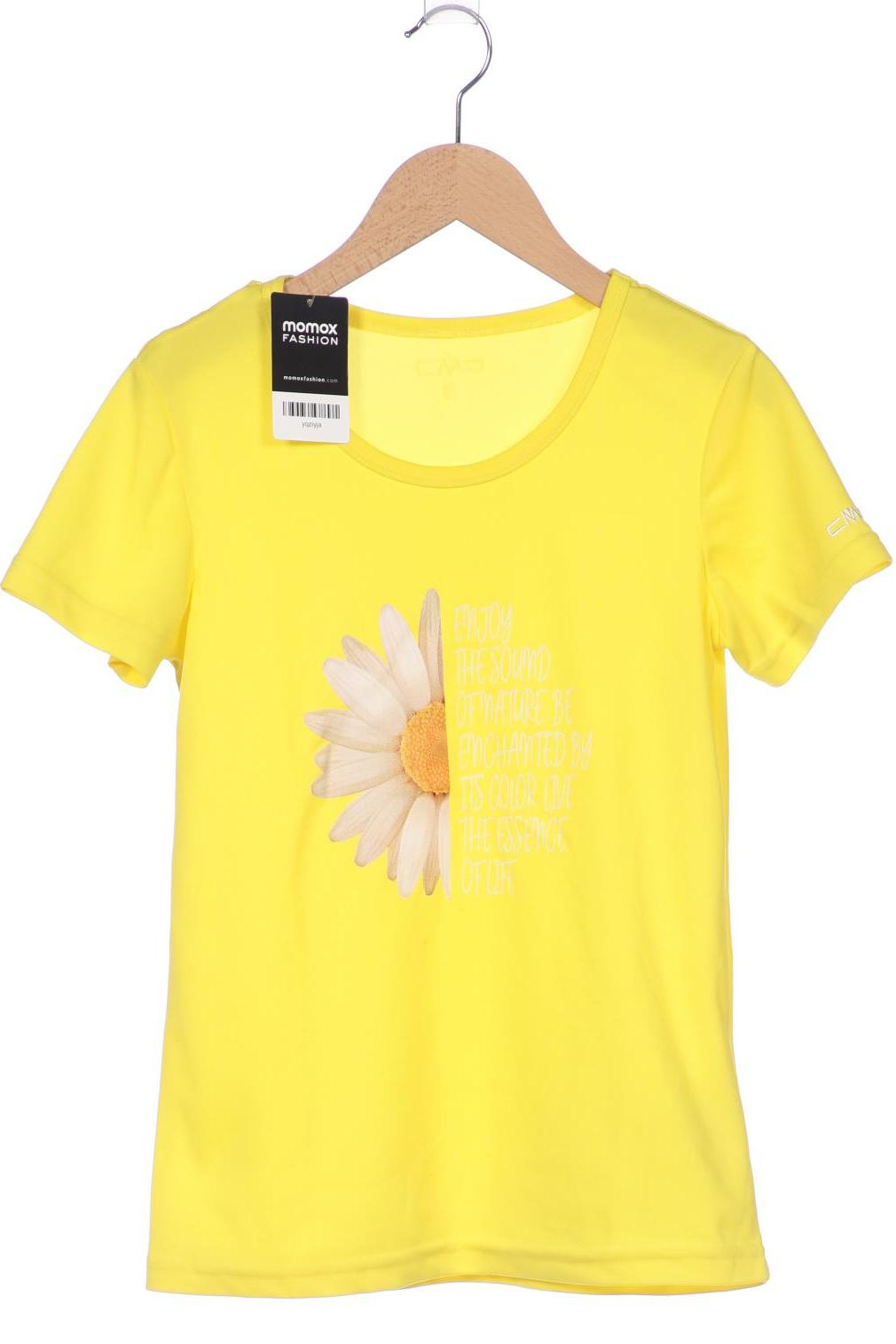 

CMP Damen T-Shirt, gelb, Gr. 36
