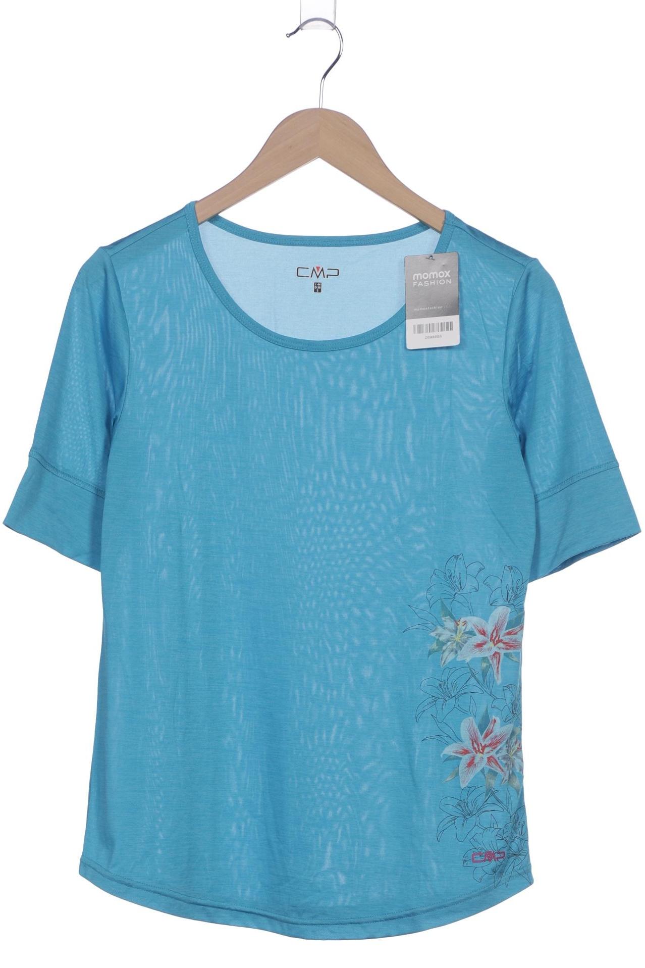 

CMP Damen T-Shirt, blau, Gr. 38