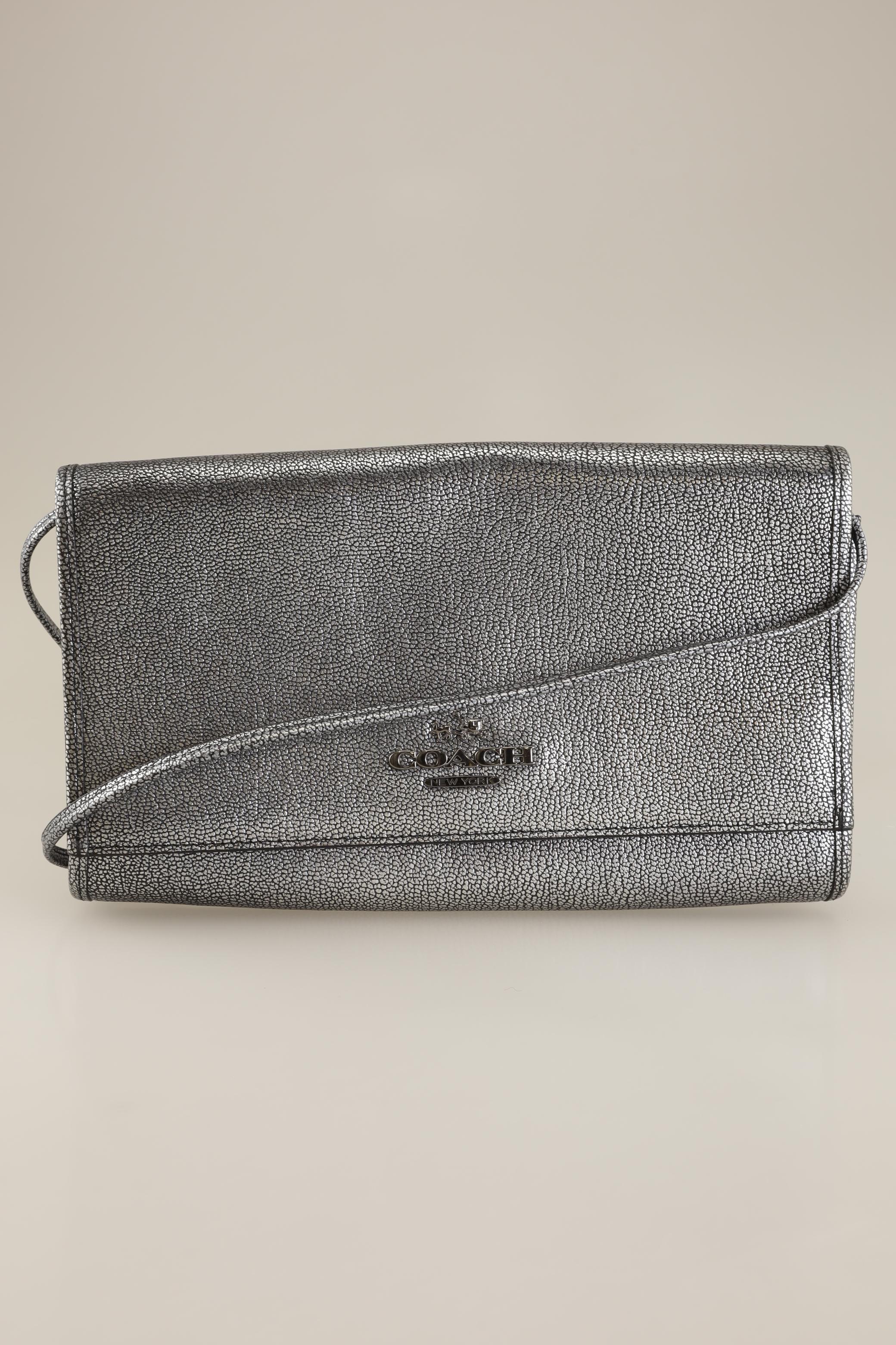 

Coach Damen Handtasche, silber, Gr.