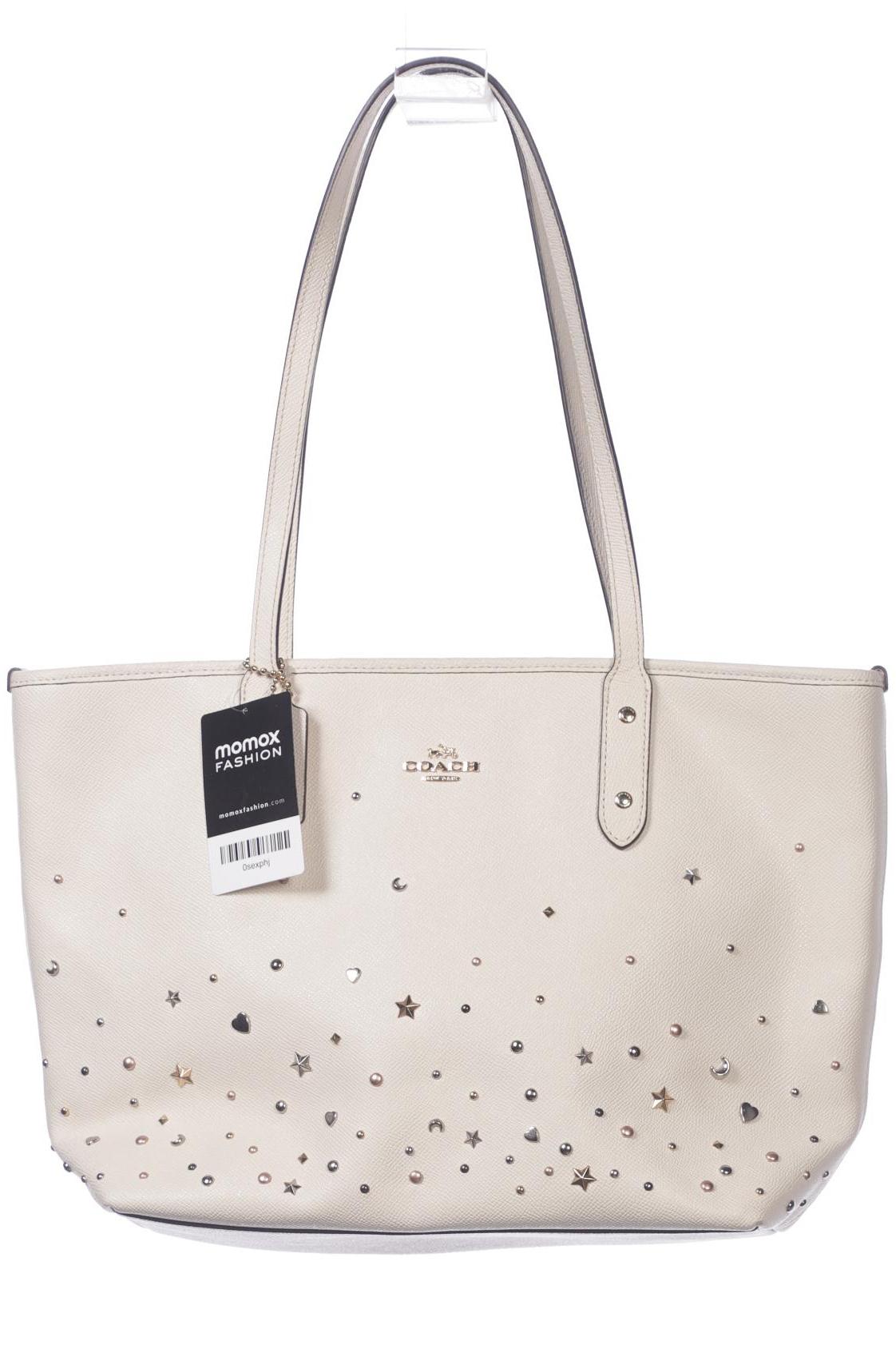 

Coach Damen Handtasche, cremeweiß, Gr.
