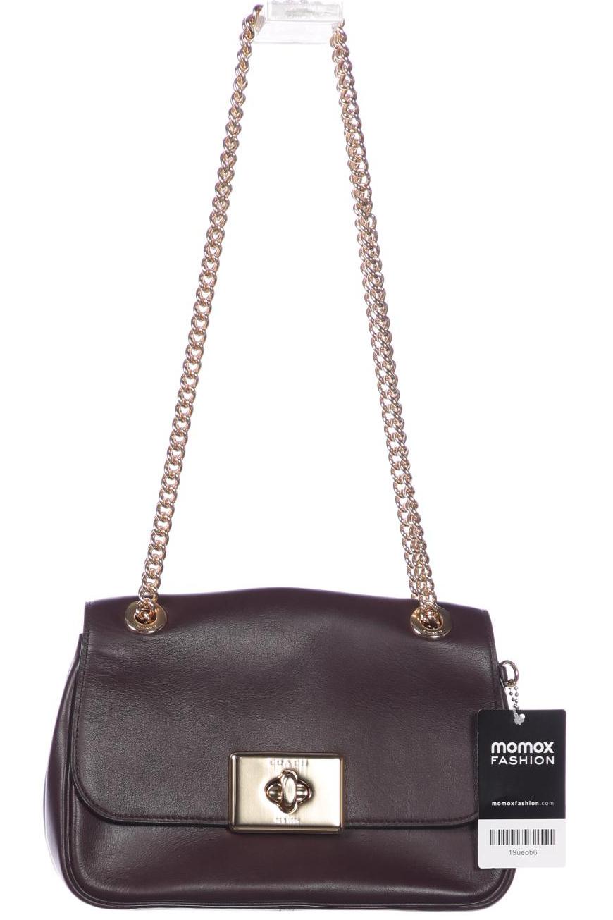 

Coach Damen Handtasche, bordeaux, Gr.