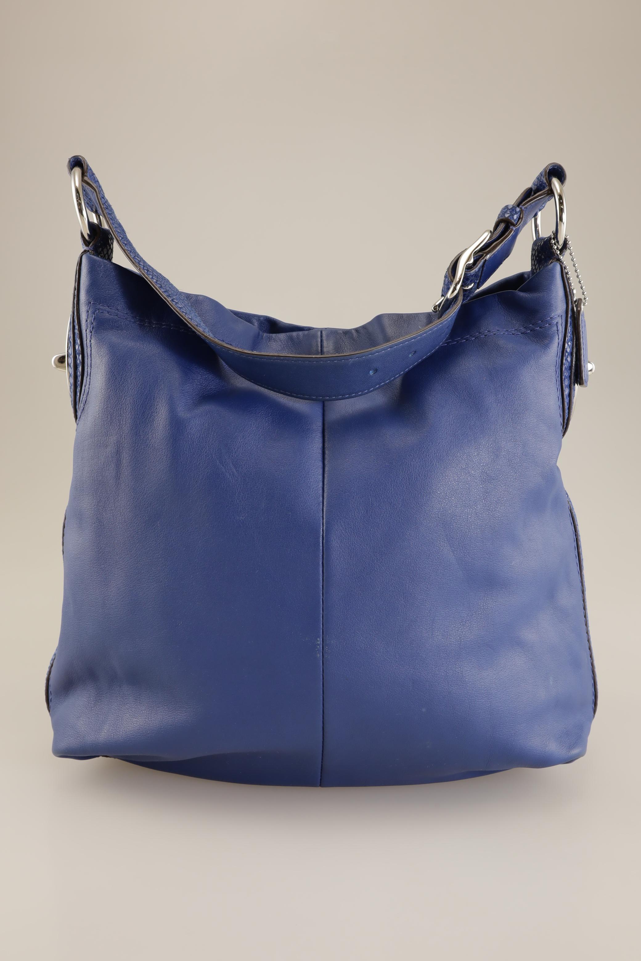 

Coach Damen Handtasche, blau, Gr.