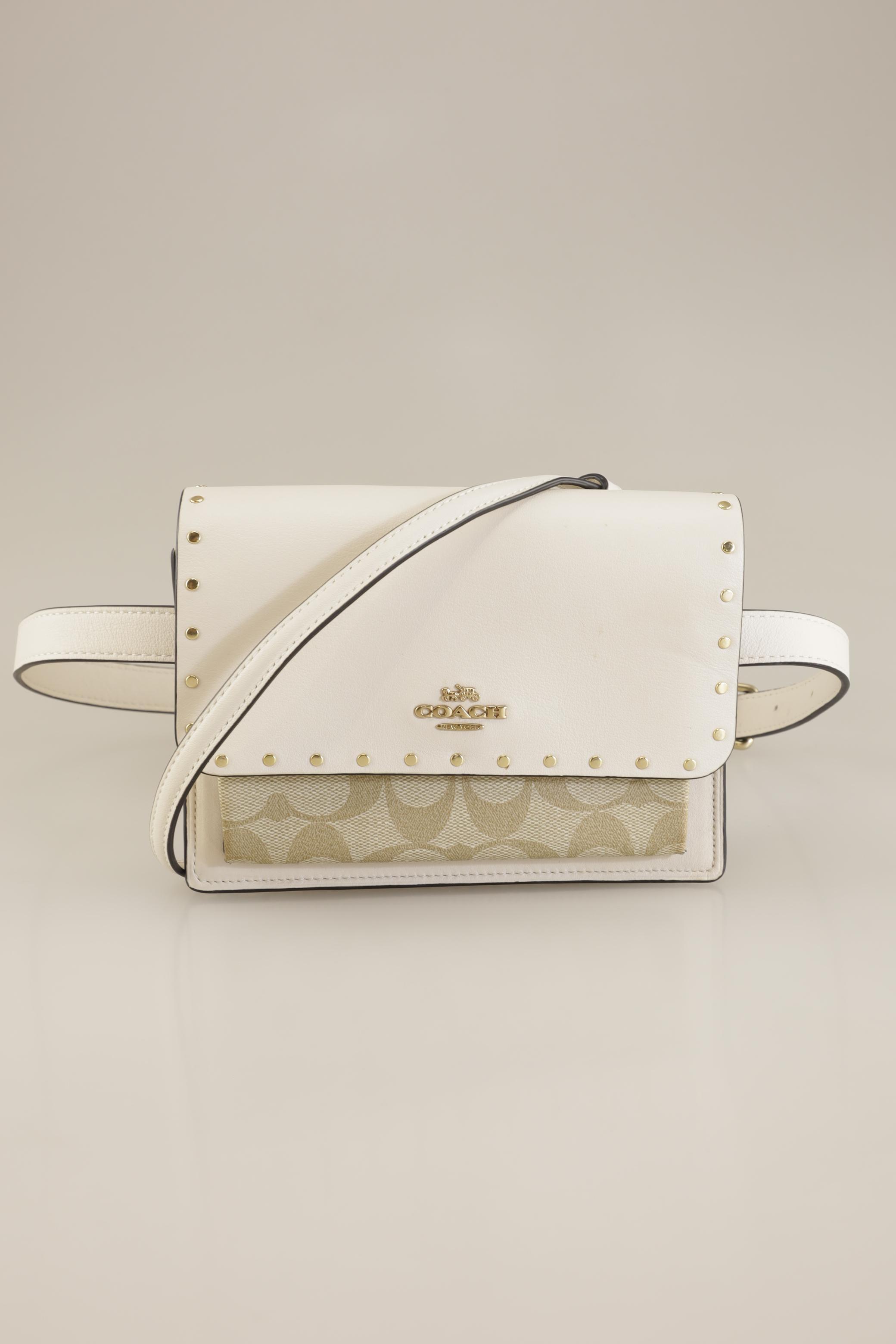 

Coach Damen Handtasche, cremeweiß, Gr.