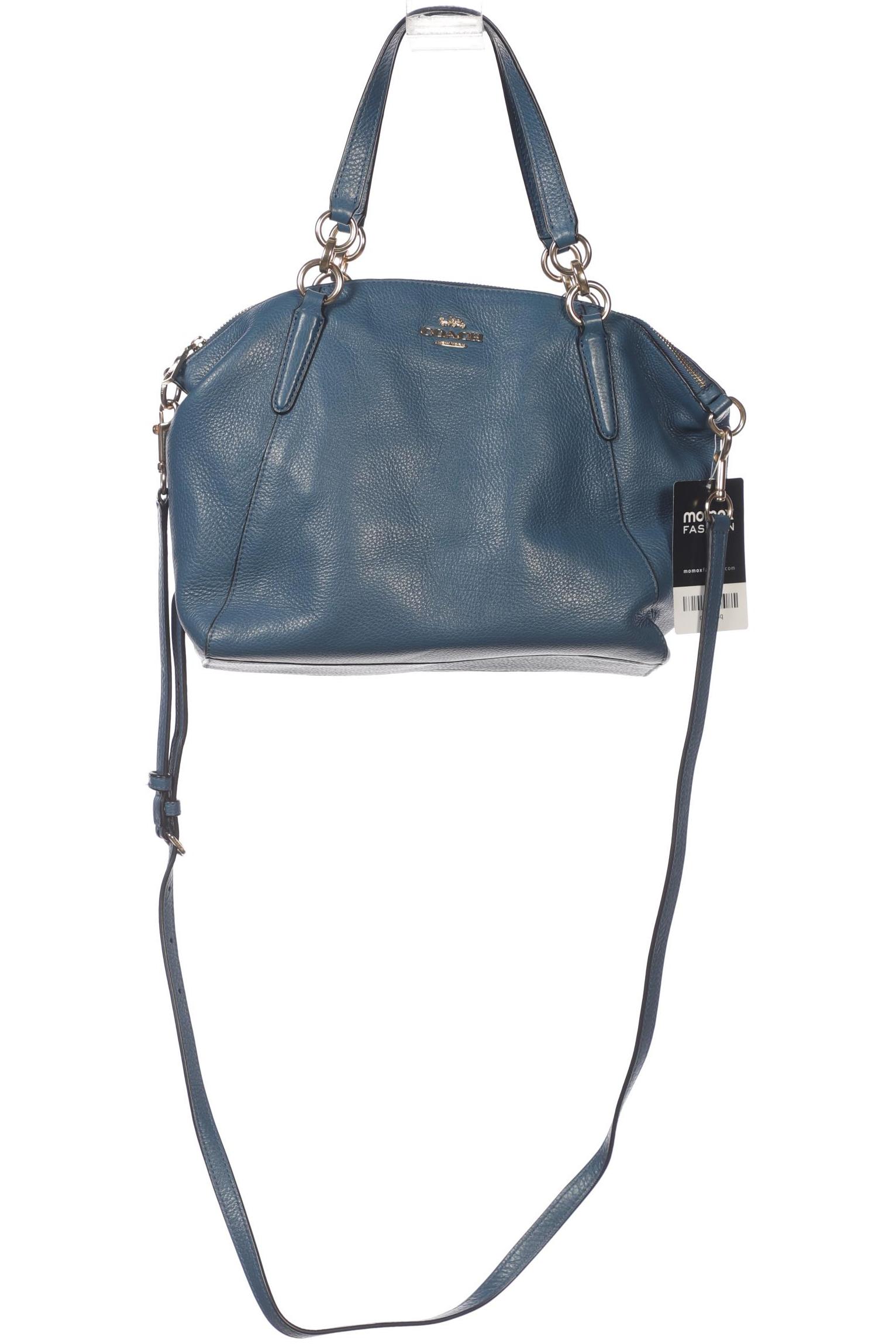 

Coach Damen Handtasche, blau, Gr.