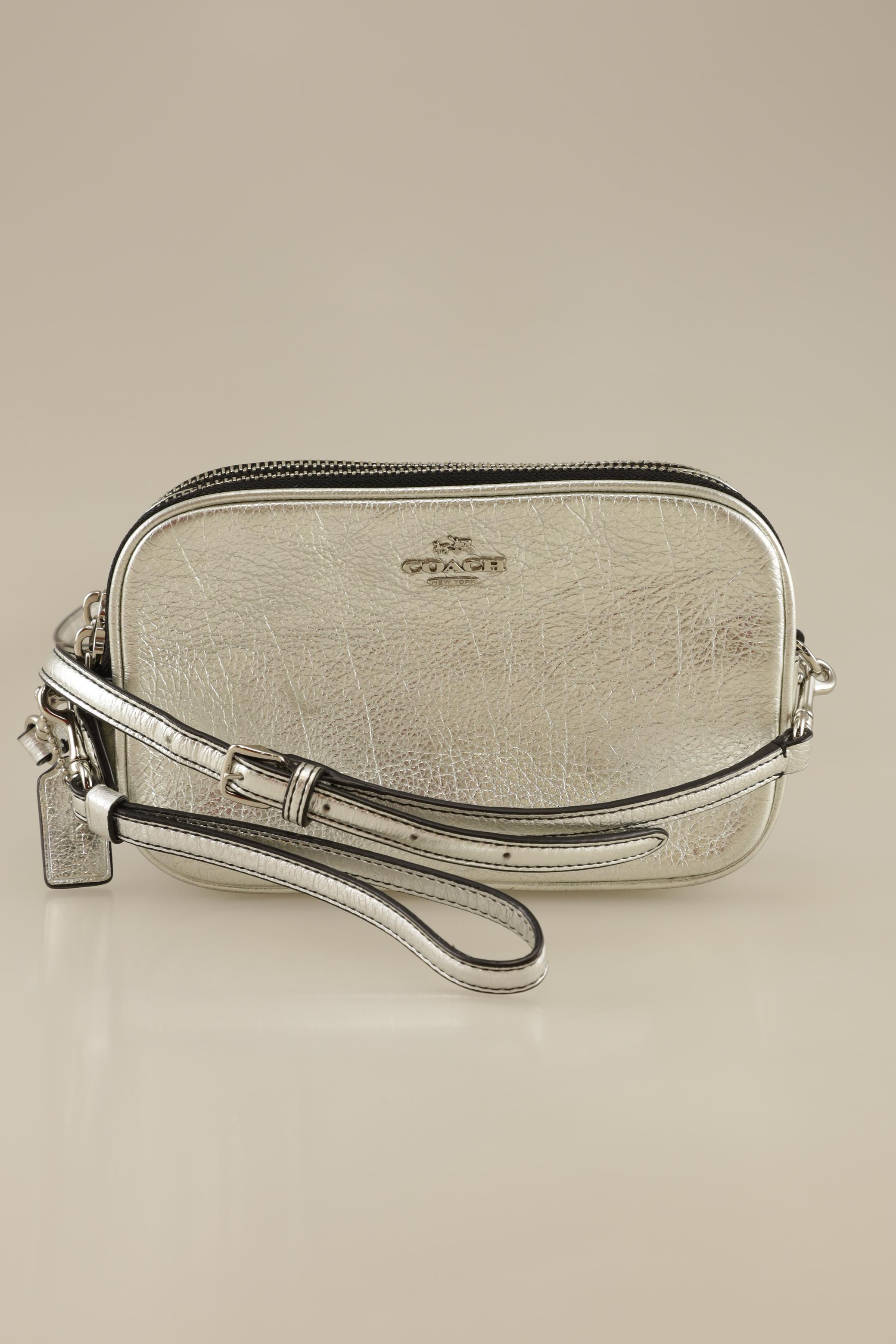 

Coach Damen Handtasche, silber, Gr.