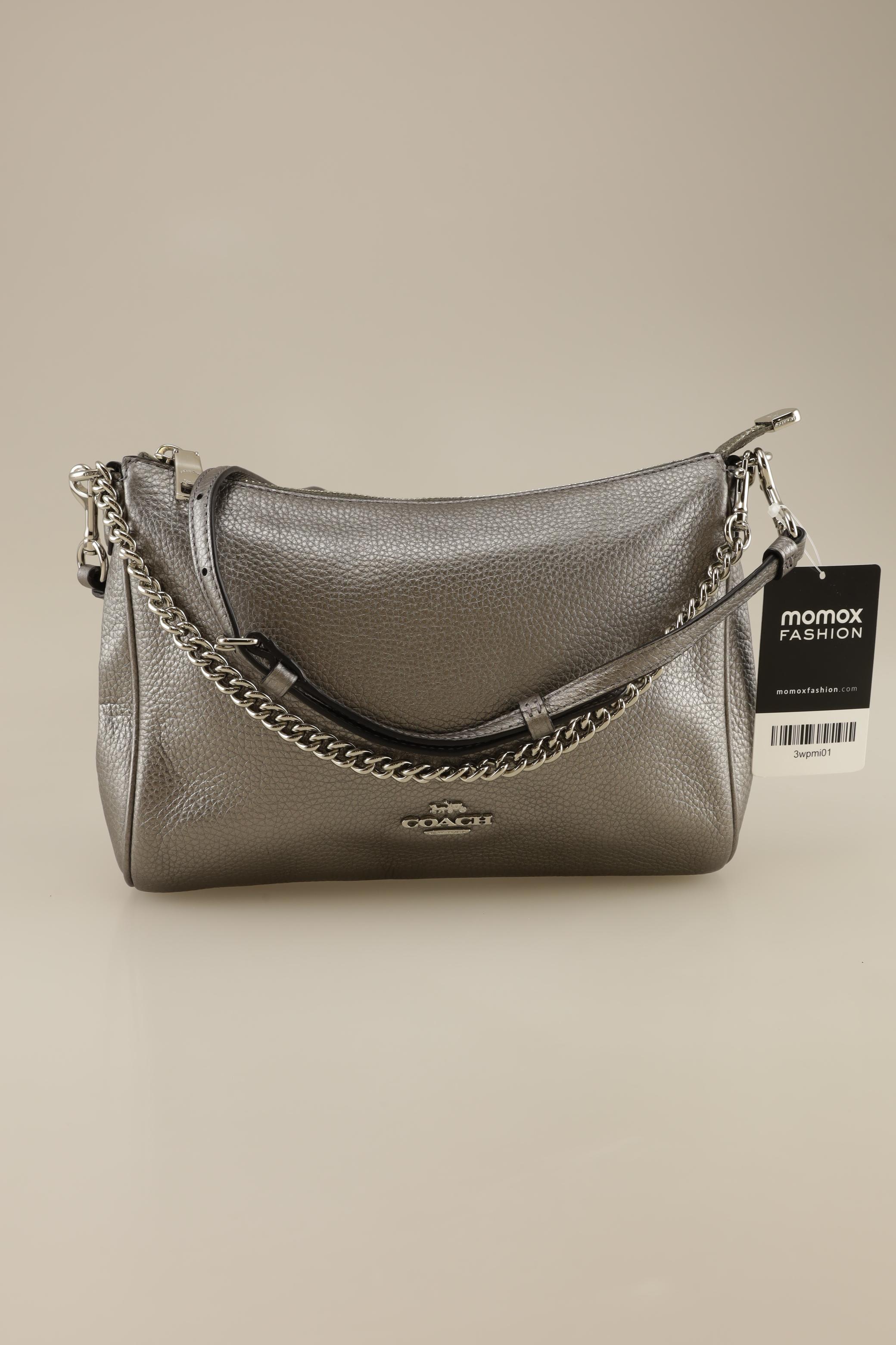 

Coach Damen Handtasche, silber, Gr.