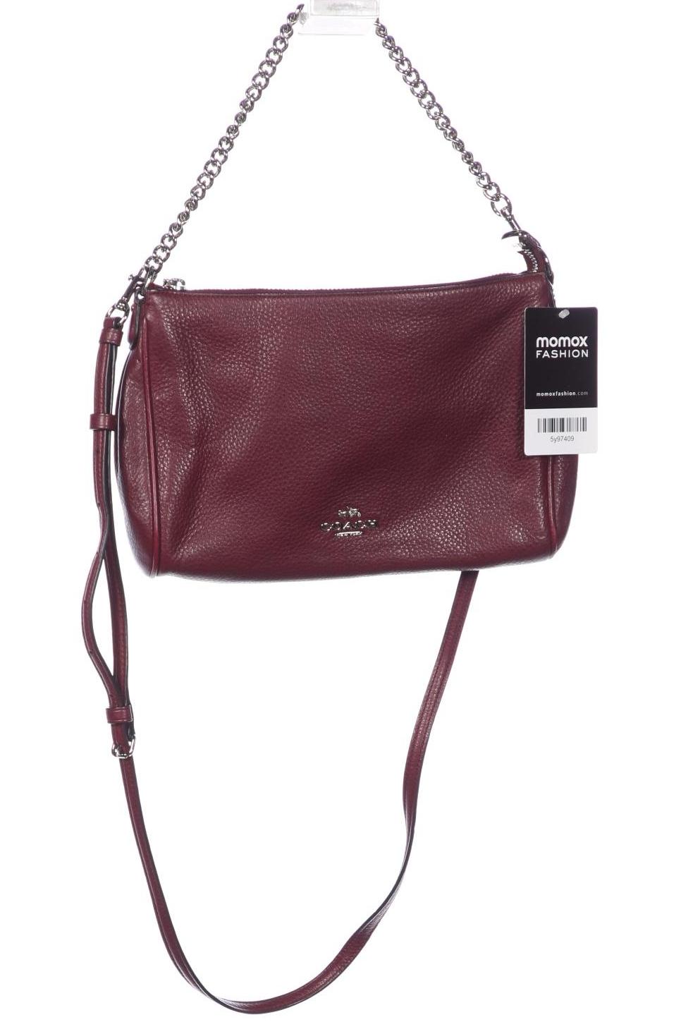 

Coach Damen Handtasche, bordeaux, Gr.