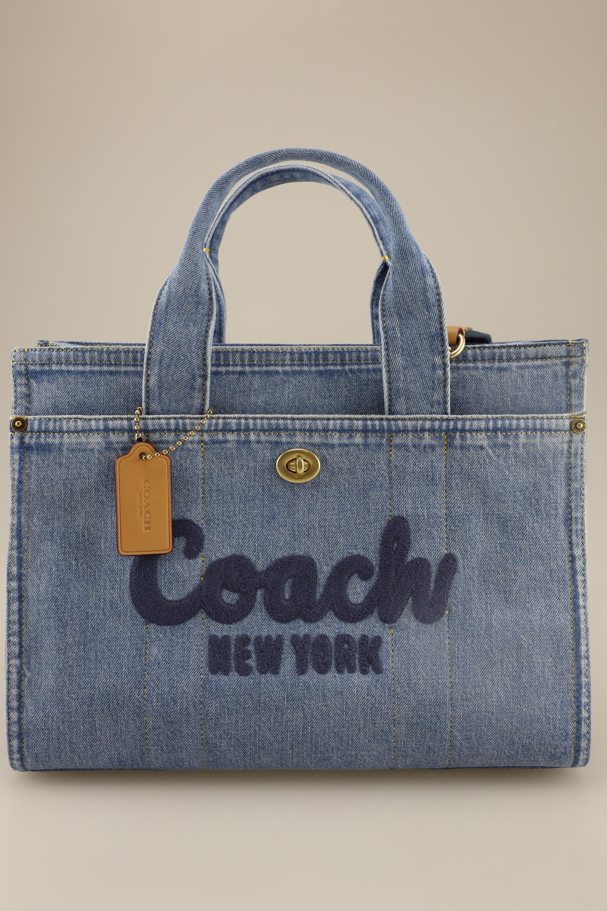 

Coach Damen Handtasche, blau, Gr.
