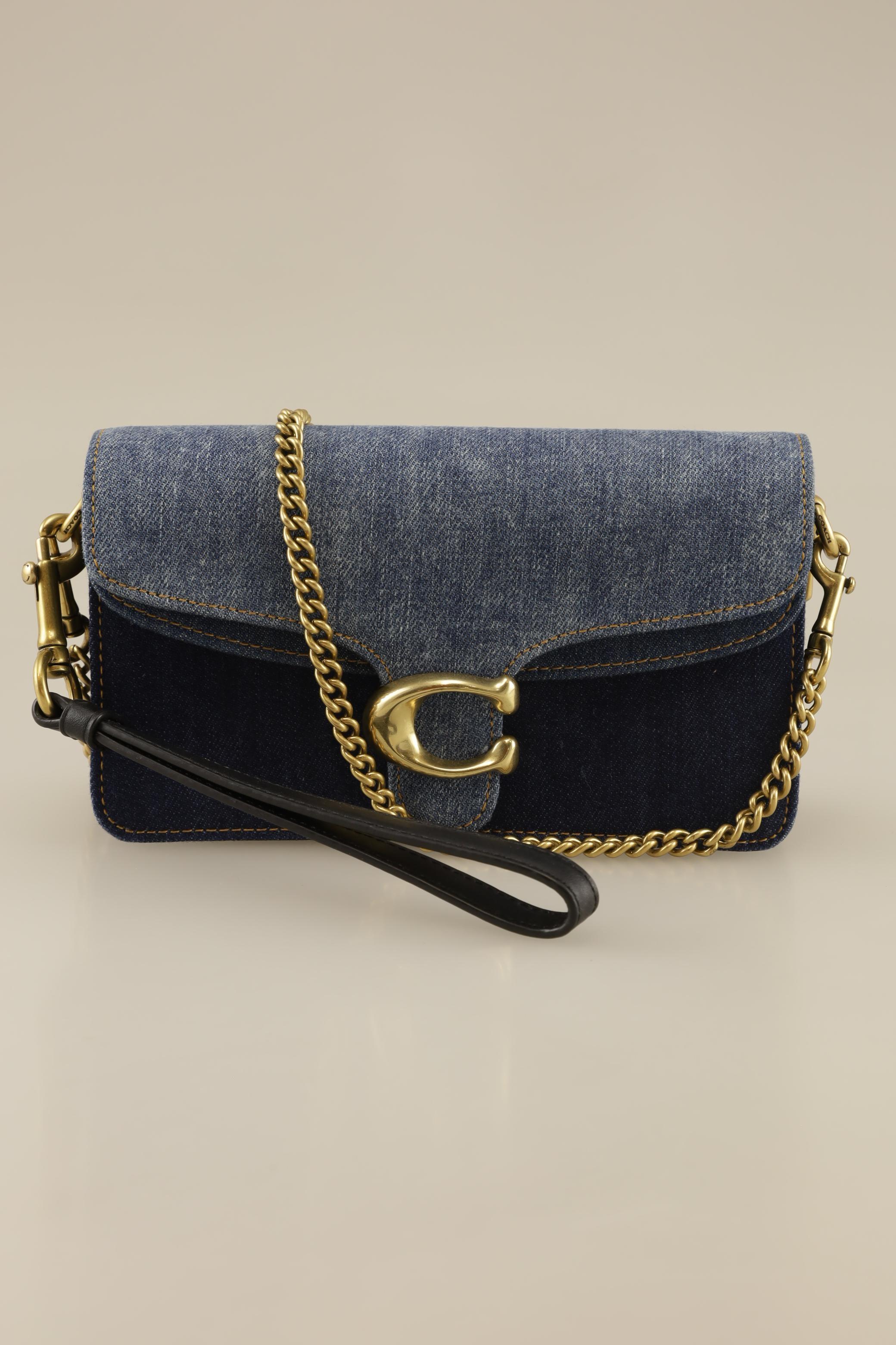 

Coach Damen Handtasche, blau, Gr.