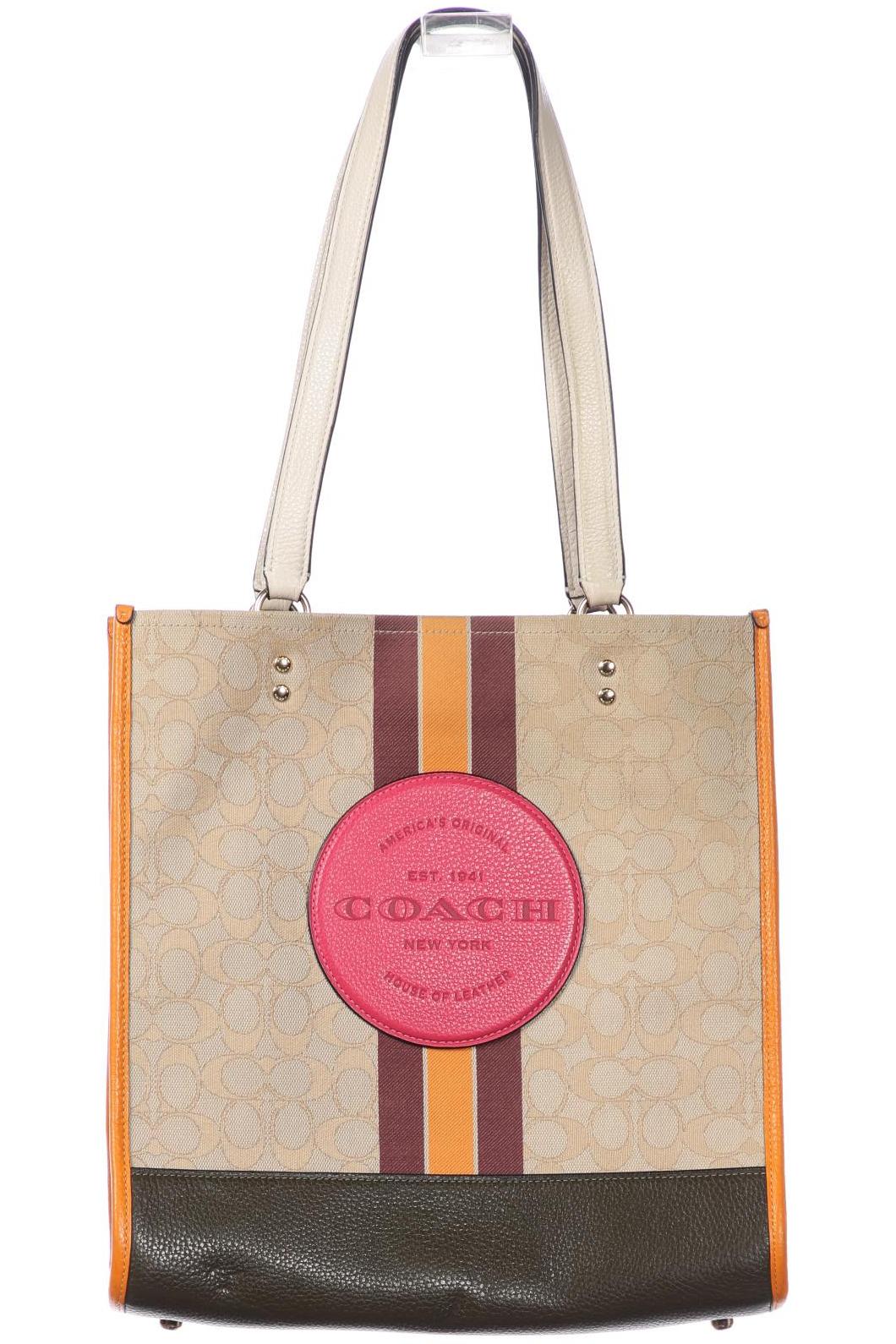 

Coach Damen Handtasche, beige, Gr.