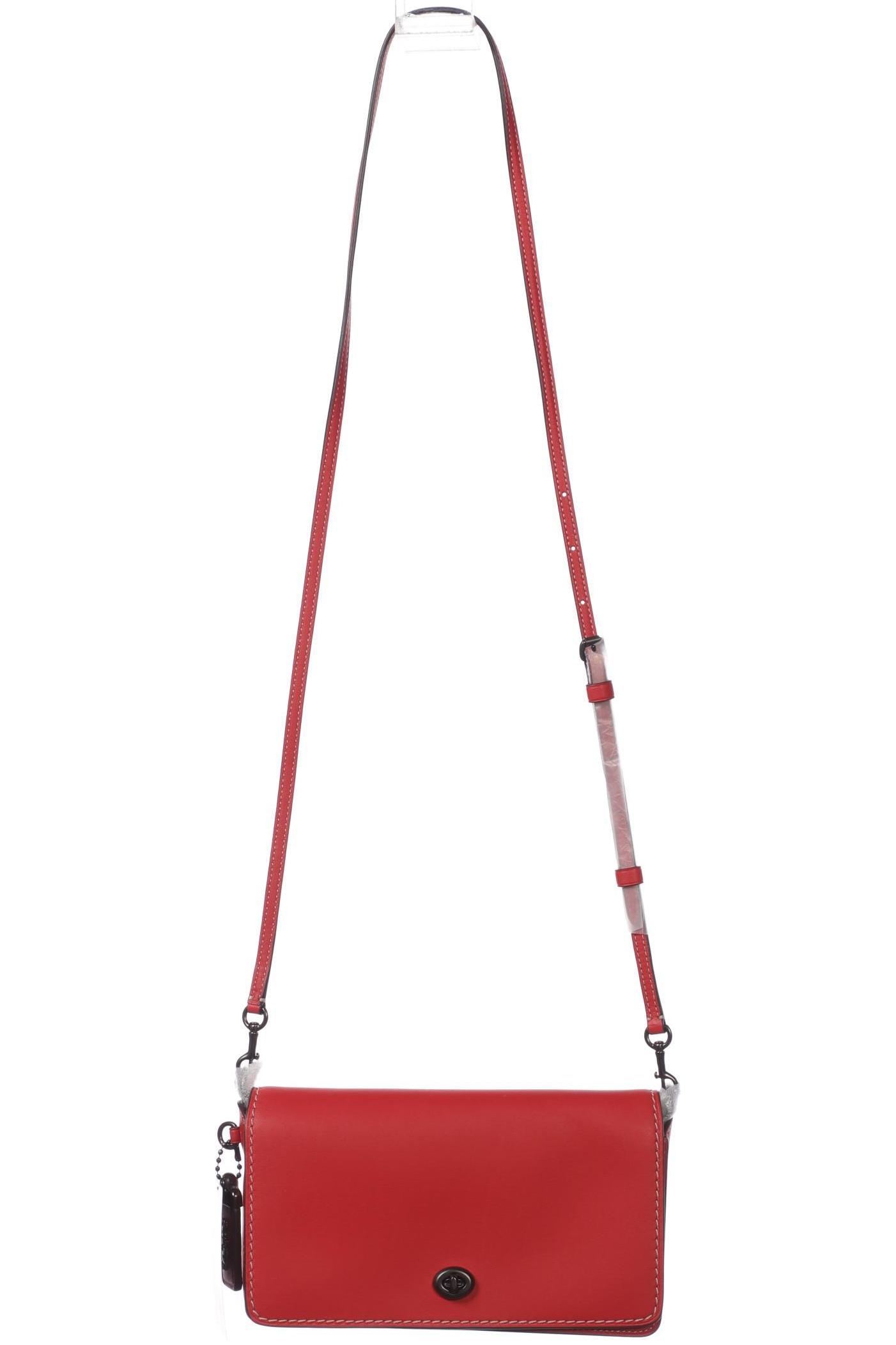 

Coach Damen Handtasche, rot, Gr.