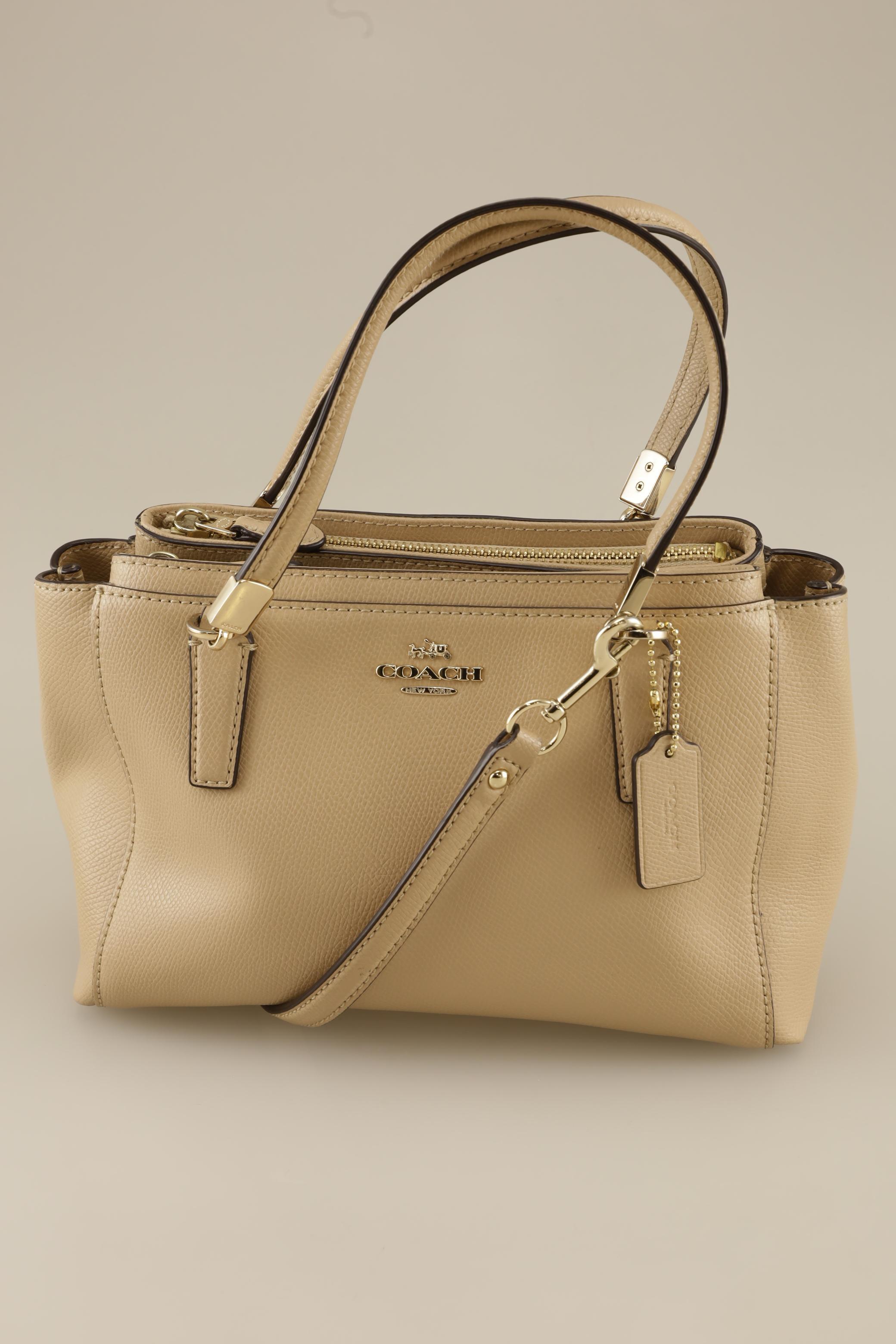 

Coach Damen Handtasche, beige, Gr.