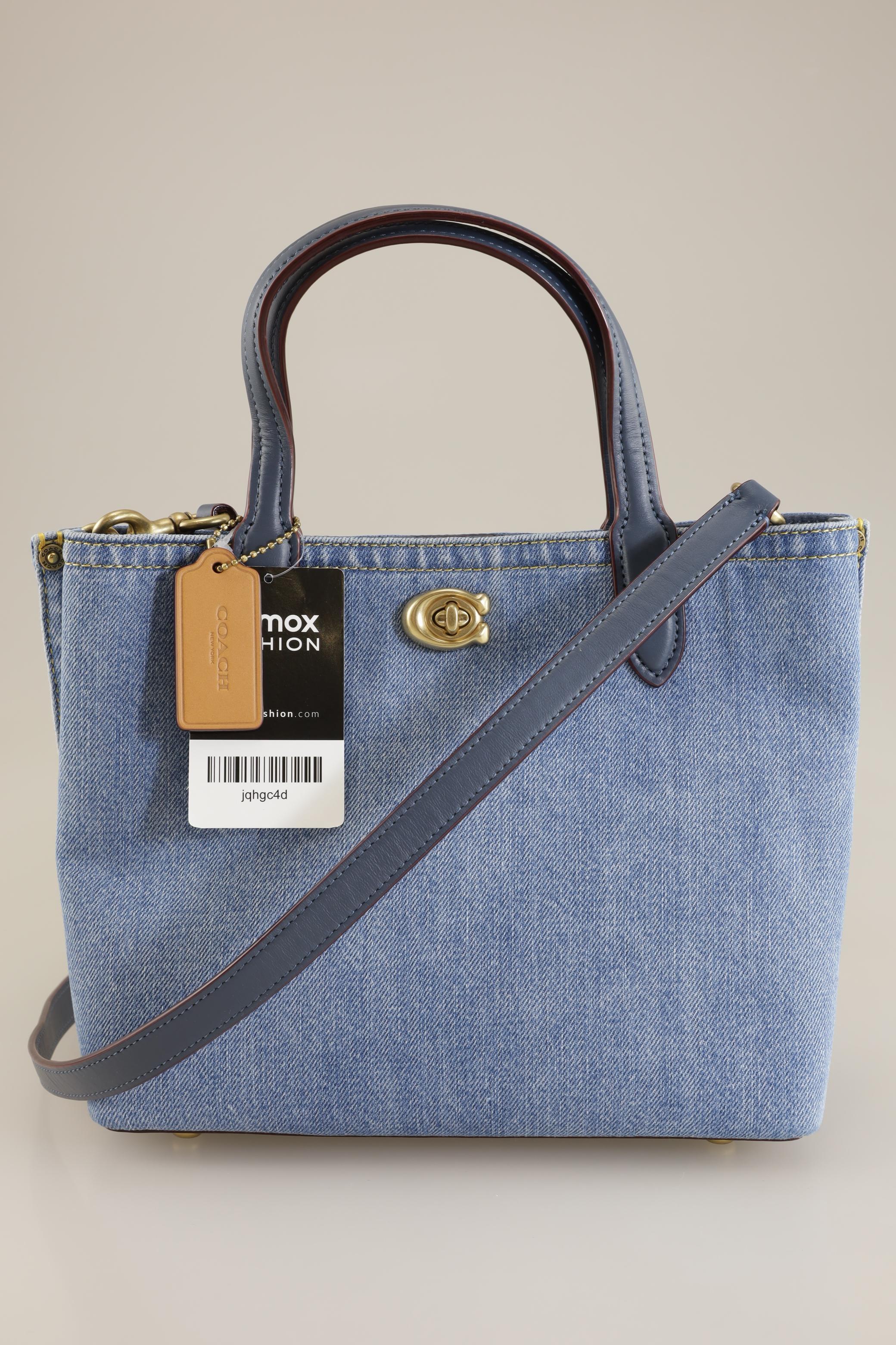 

Coach Damen Handtasche, blau, Gr.