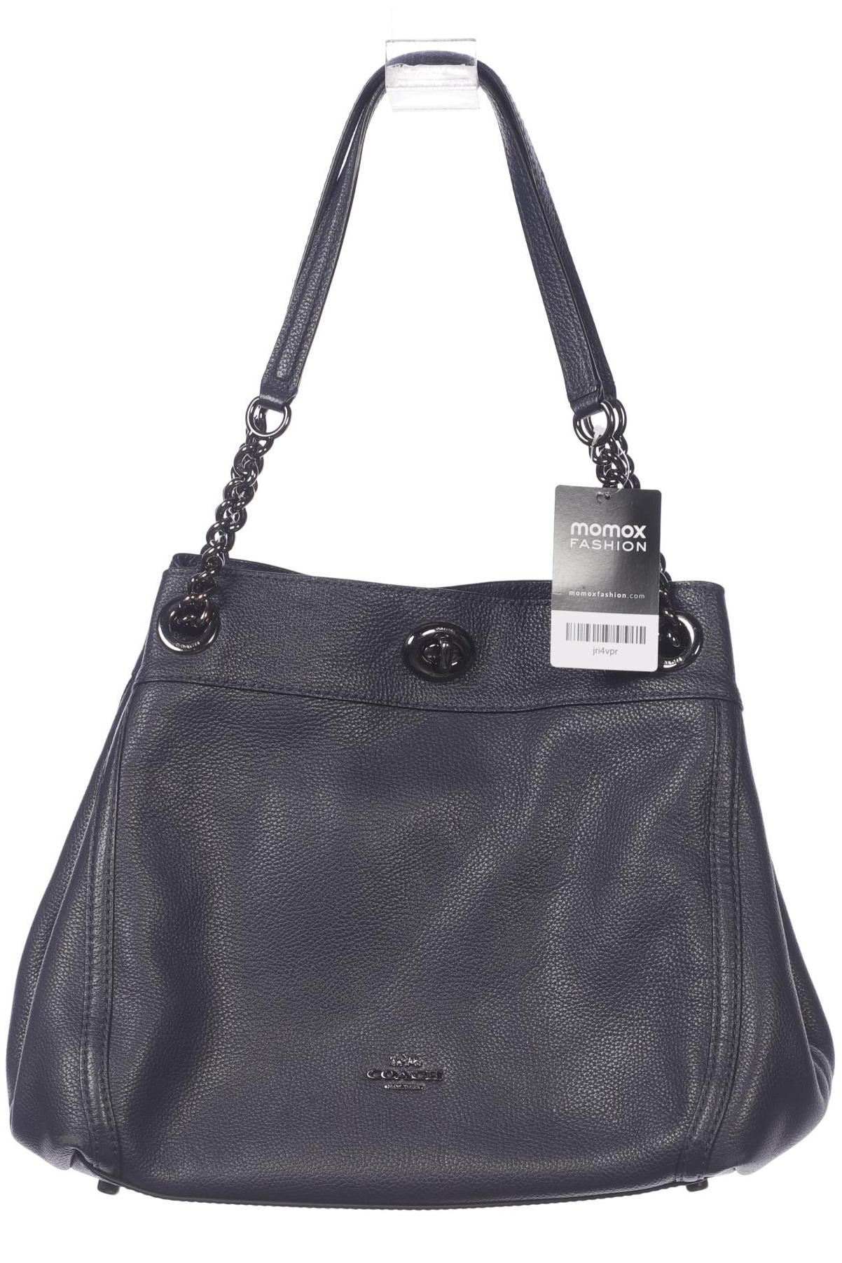 

Coach Damen Handtasche, marineblau, Gr.