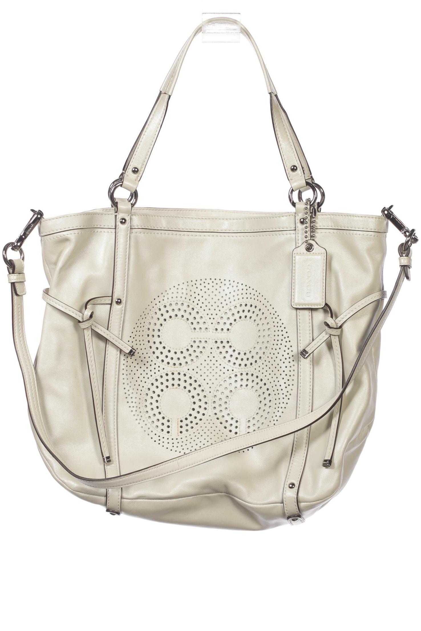 

Coach Damen Handtasche, cremeweiß, Gr.