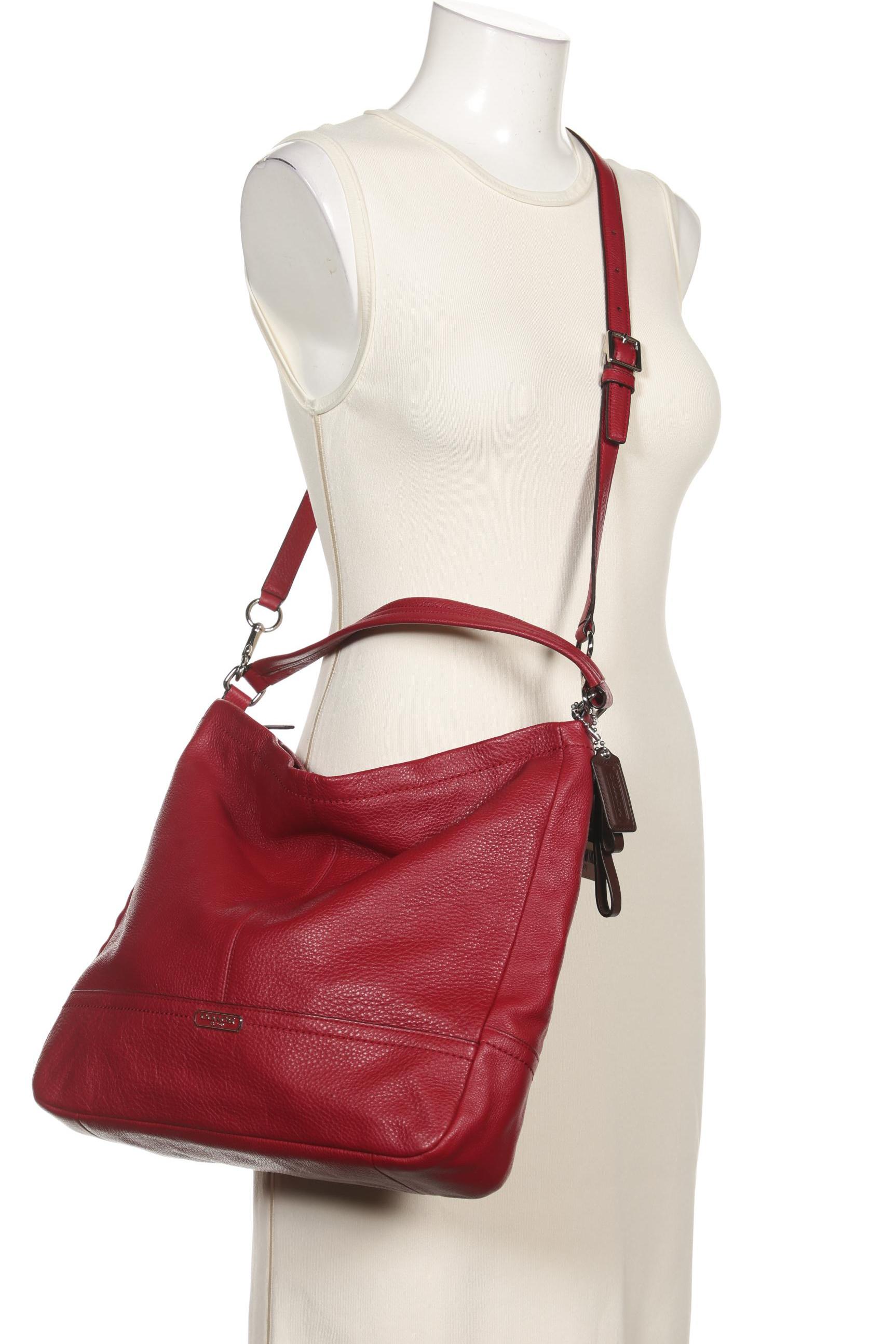 

Coach Damen Handtasche, bordeaux, Gr.