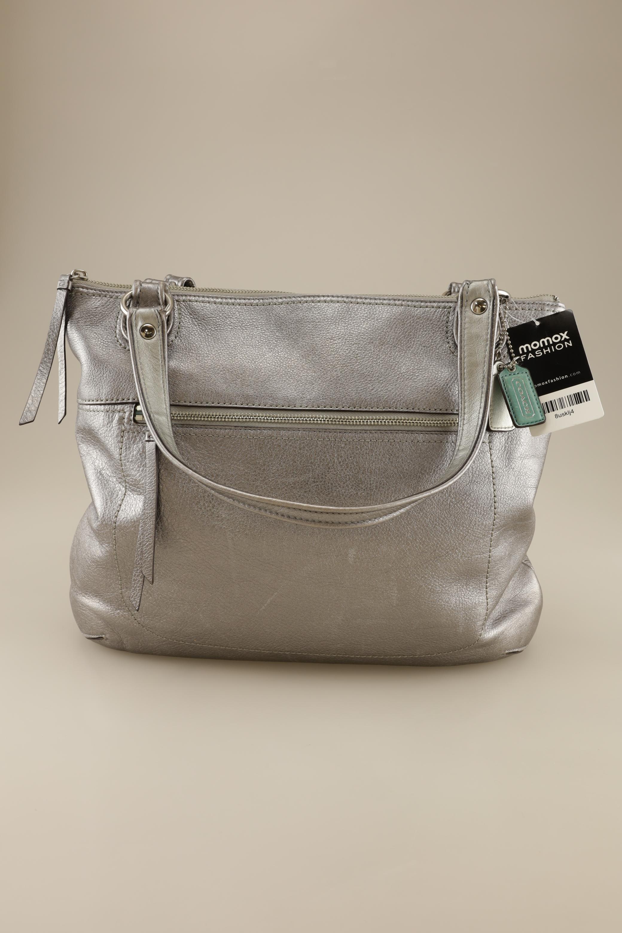 

Coach Damen Handtasche, silber, Gr.