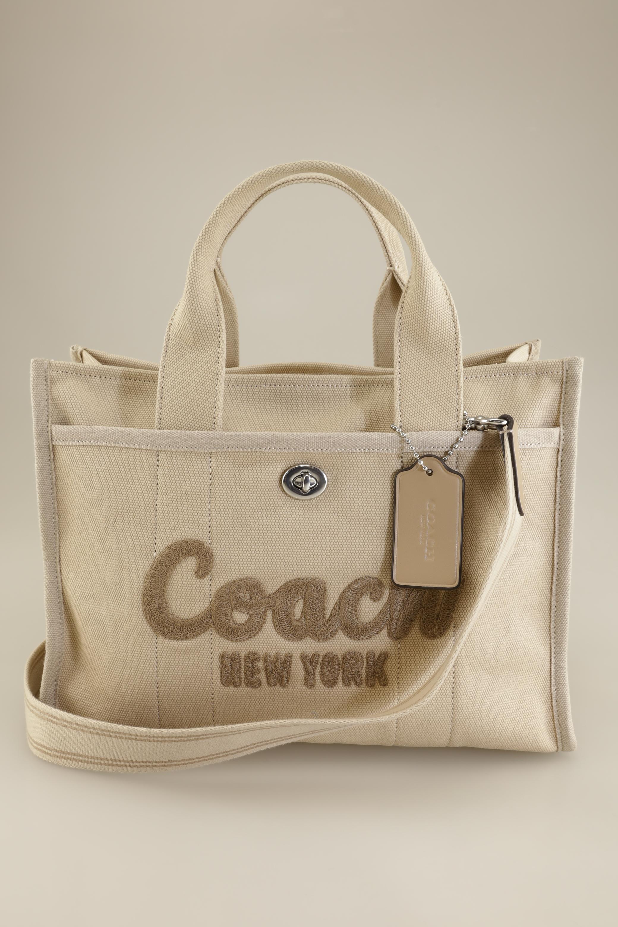 

Coach Damen Handtasche, beige, Gr.