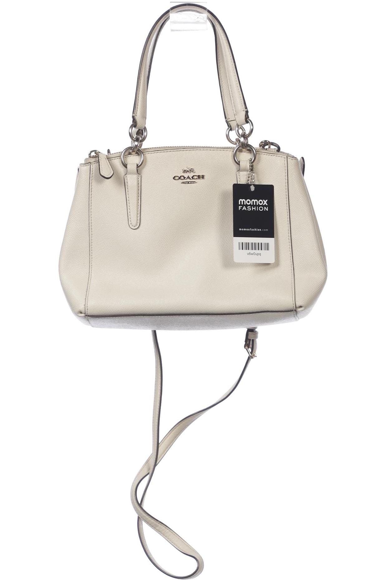 

Coach Damen Handtasche, cremeweiß, Gr.